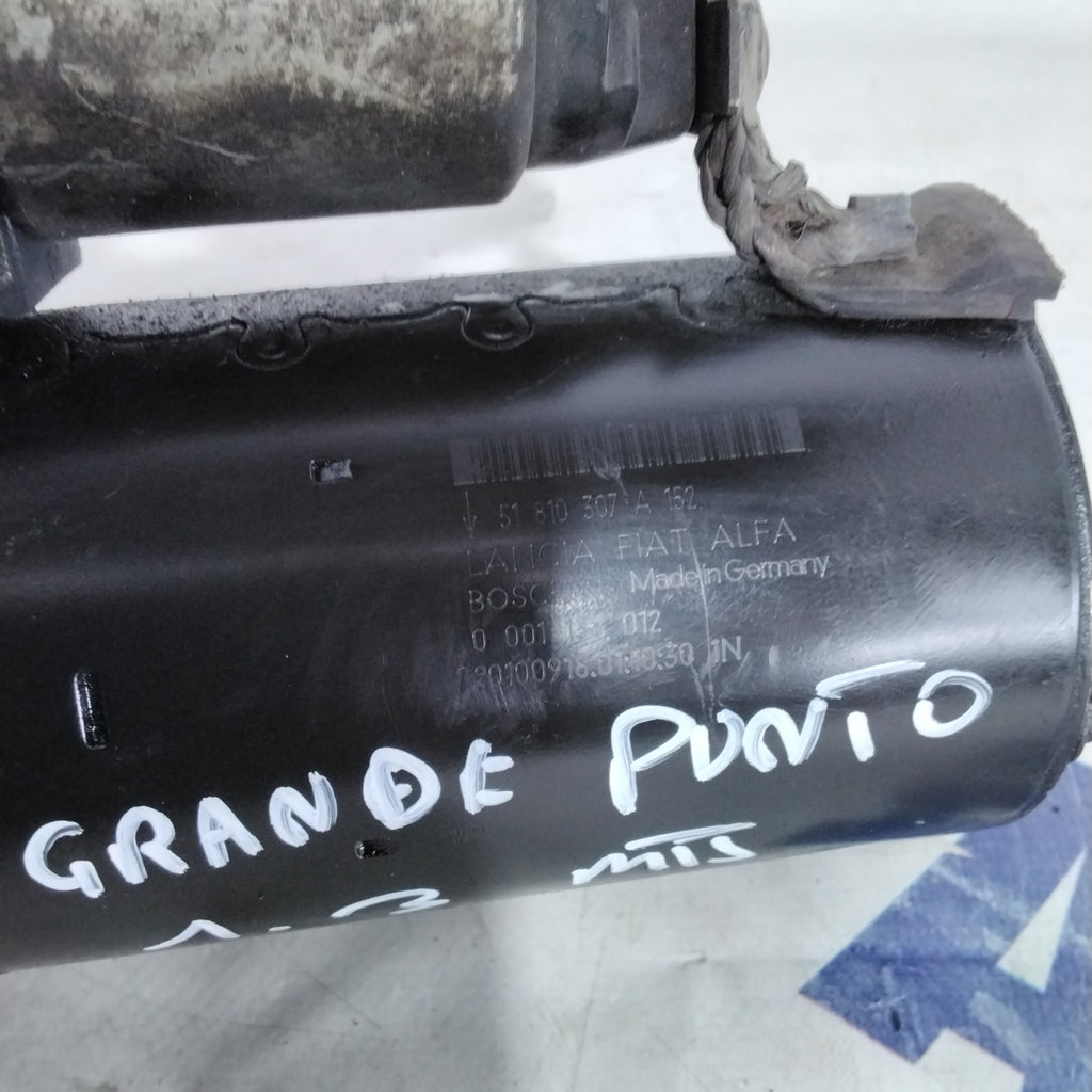 starter motor Fiat Grande Punto/Evo 1.3 Multijet year 2005/2010 code: 0001138012 (sf15p4)