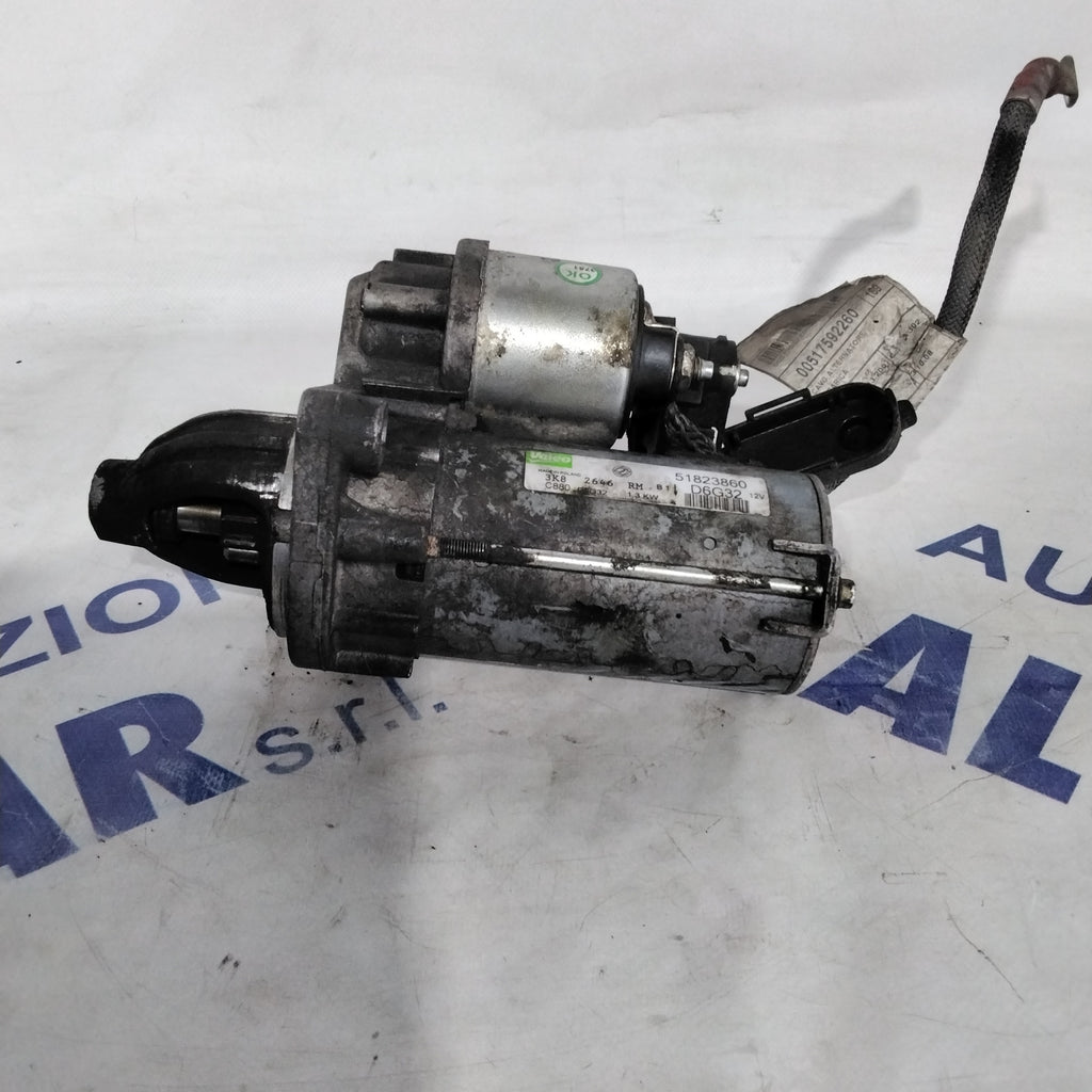 starter motor fiat 500 1.3 multijet year 2008 code:51823860(sf15p4)