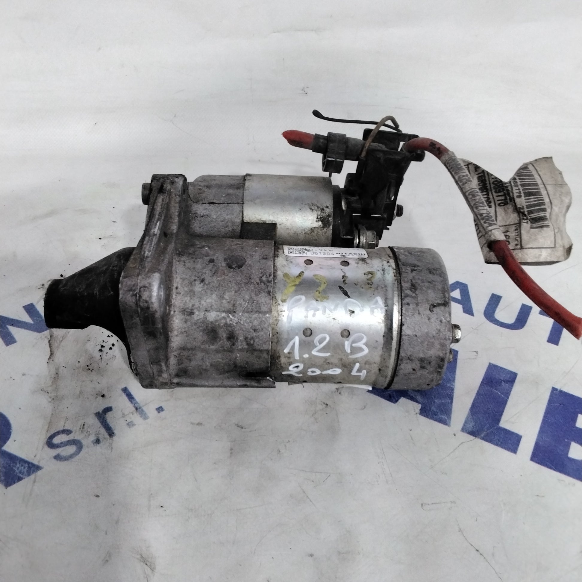 Motor de arranque Fiat Panda 1.2 gasolina año 2004 código 55193355