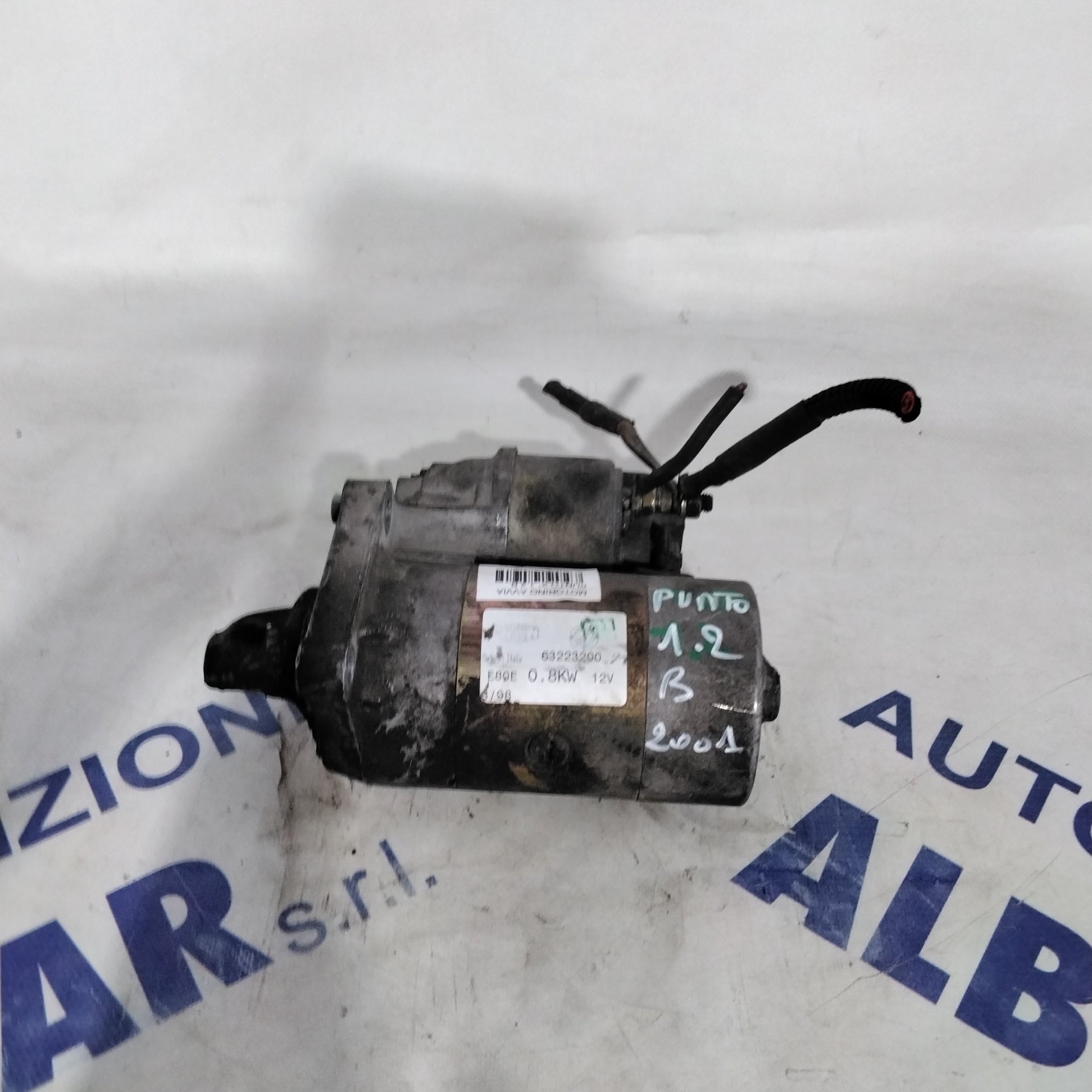 motorino di avviamento fiat punto 2 serie 1.2 benzina anno 2001 codice:63223200/63101018(sf15p4)