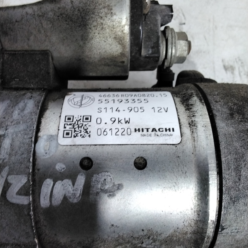 starter motor Fiat Grande Punto 1.2 petrol year 2006 code:55193355(sf15p4)