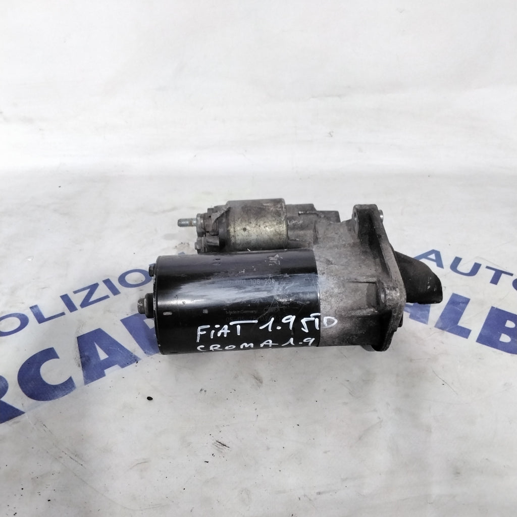 motorino di avviamento fiat 1.9 JTD  (croma /doblo /mutlipla  lancia lybra /stilo/scudo) anno 2004 codice:0001108202