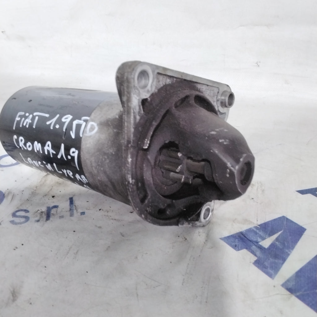 motorino di avviamento fiat 1.9 JTD  (croma /doblo /mutlipla  lancia lybra /stilo/scudo) anno 2004 codice:0001108202