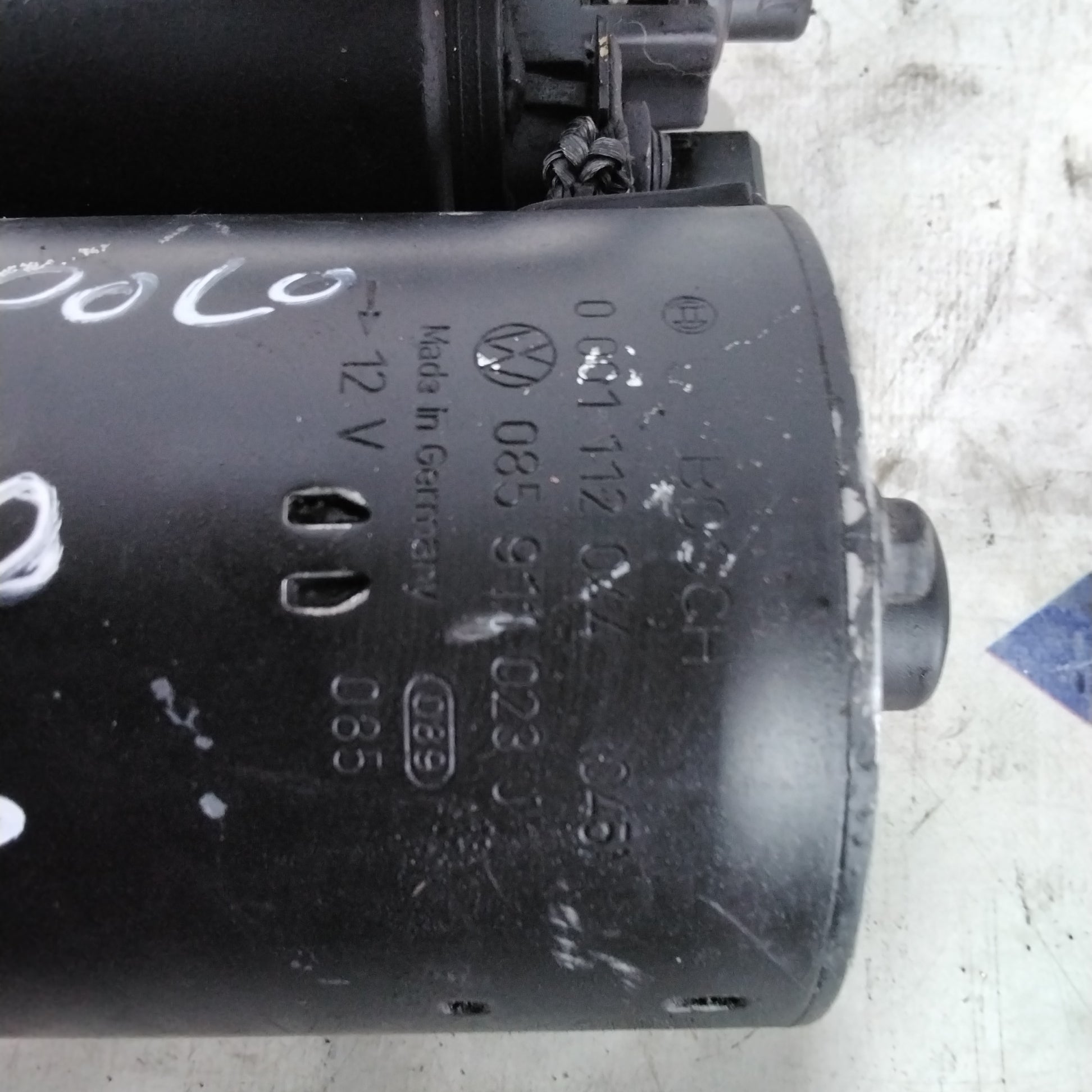 motorino di avviamento volkswagen polo 1.4 D anno 2000 codice :0001112044(sf15p2)