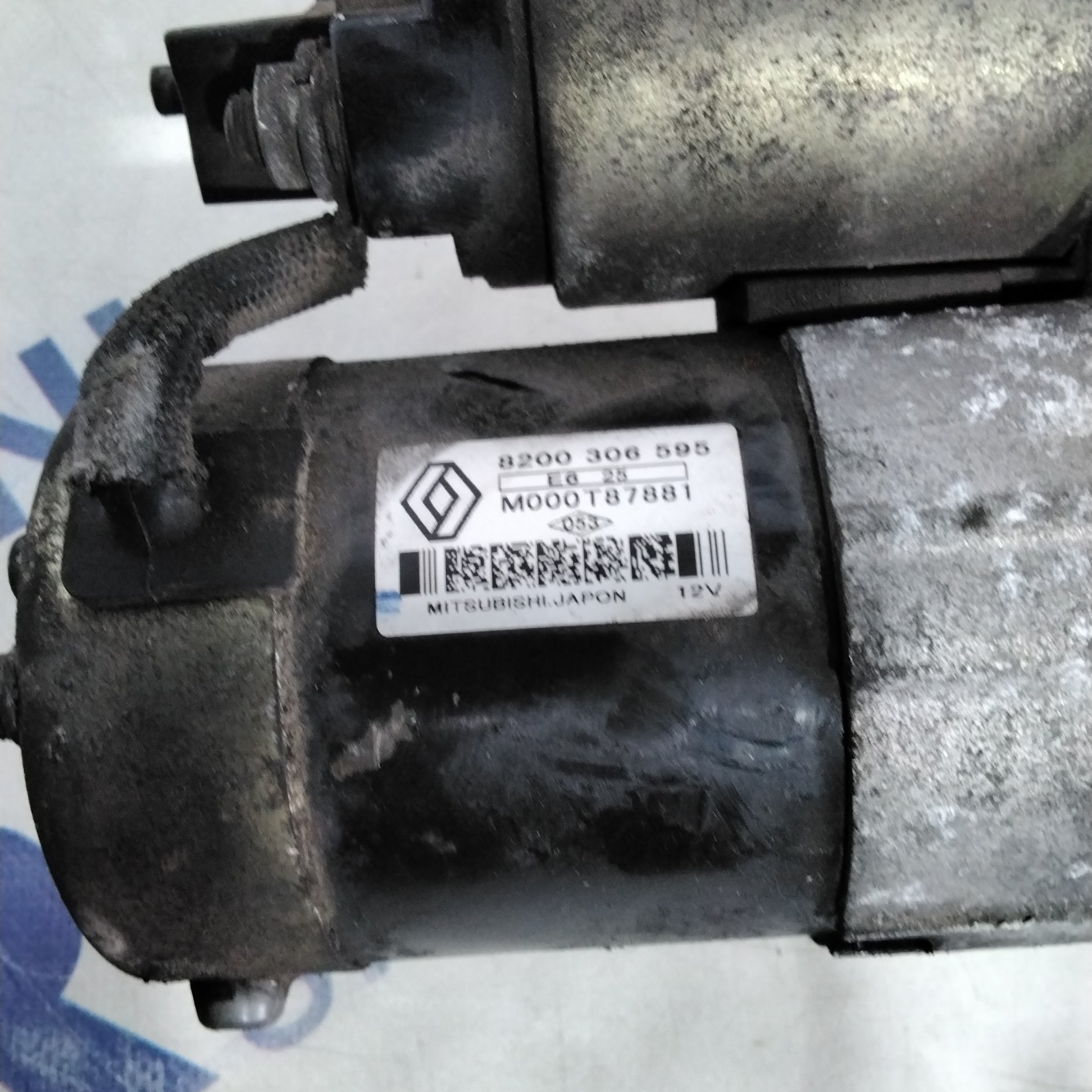 motorino di avviamento renault clio 1.5 dci anno 2005 codice:8200306595 (sf15p4)