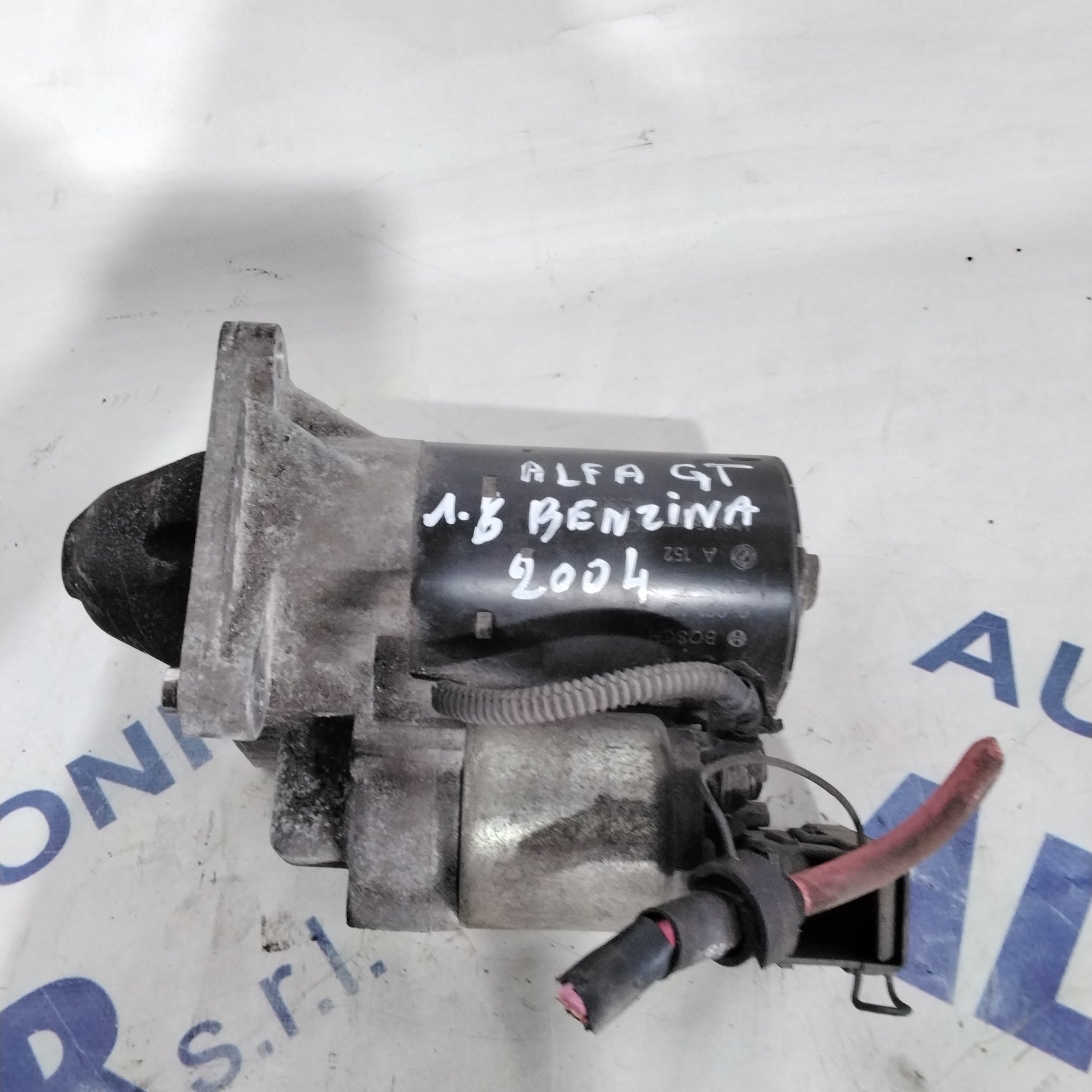 starter motor Alfa Romeo GT 1.6 petrol year 2004 code: 0001107411 (sf15p4)