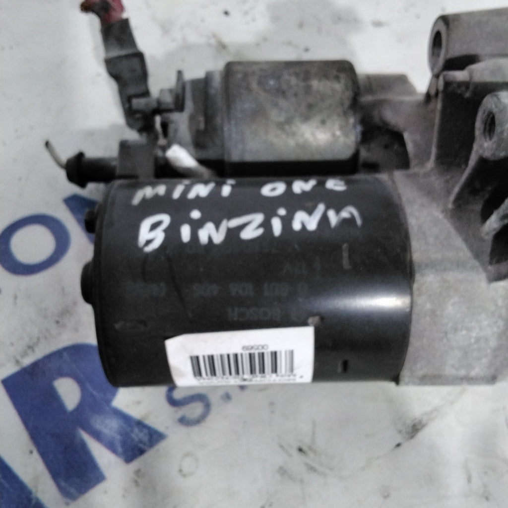 motorino di avviamento mini one 1.6 benzina anno 2005 codice 0001106405