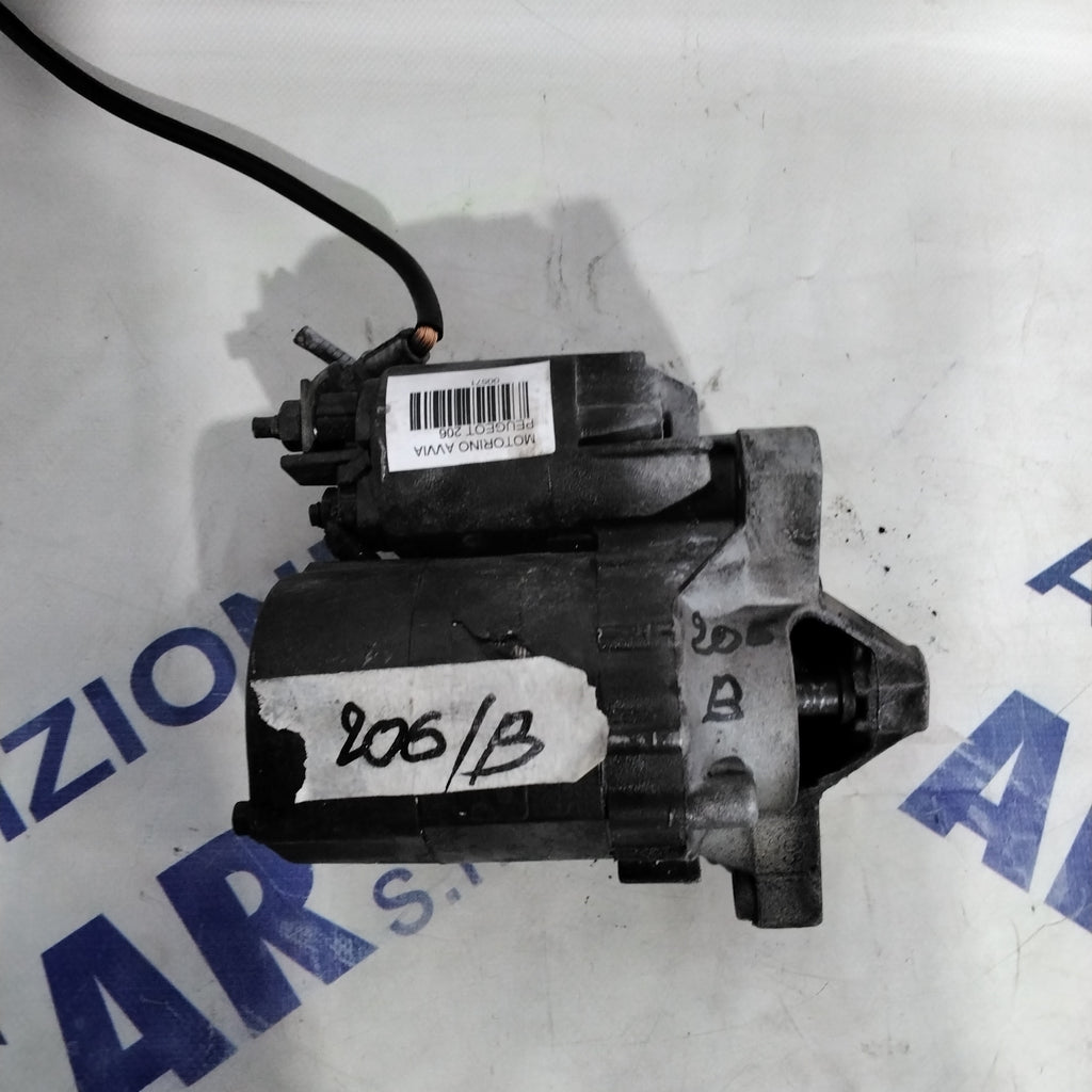 starter motor peugeot 206 petrol year 2003 (sf15p3)