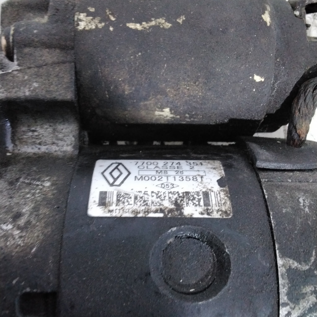 starter motor twingo/clio/kangoo 1.4 petrol year 1997 code: 7700274351(sf15p4)