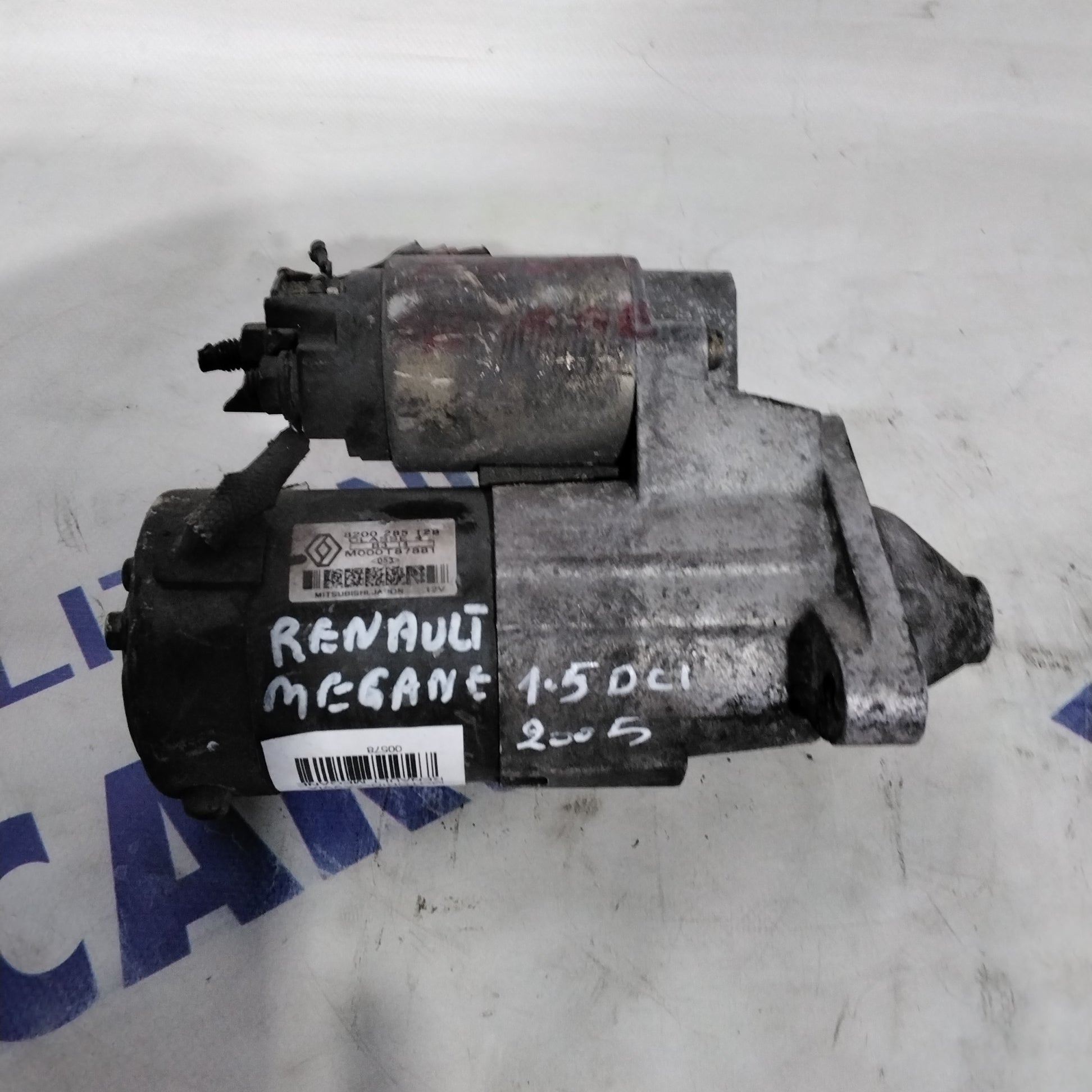 starter motor megane 1.5 Dci year 2005 code :8200285128(sf15p4)