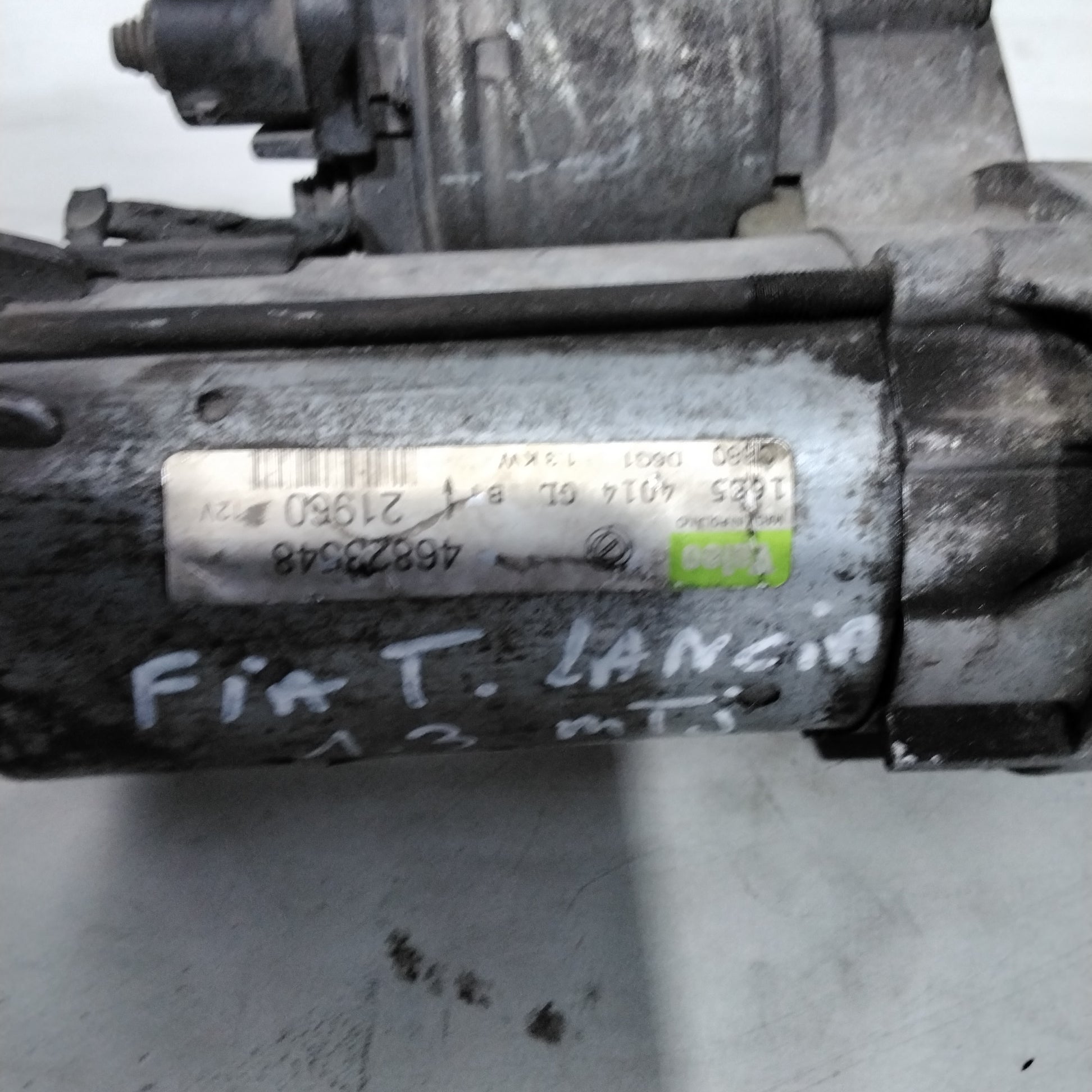starter motor Fiat Punto Panda Lancia Ypsilon 1.3 Multijet year 2006 code:46823548 (sf15p4)