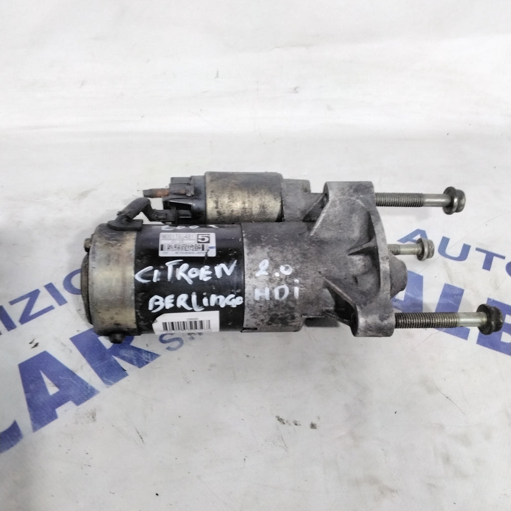 Citroen Berlingo 2.0 HDI starter motor year 2002 code: M001T80481(sf15p2)