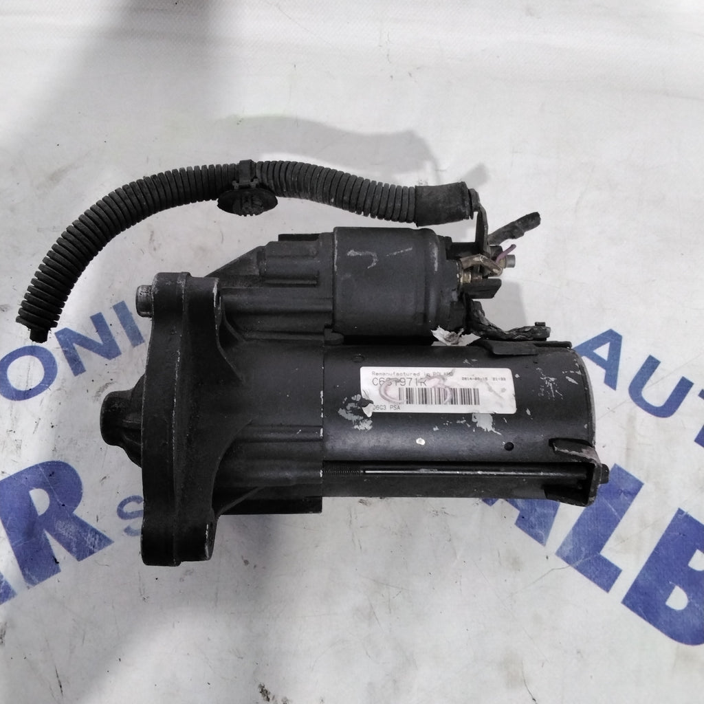 motorino di avviamento citroen c3 1.4 benzina anno 2003 codice:D6RA572(sf15p2)