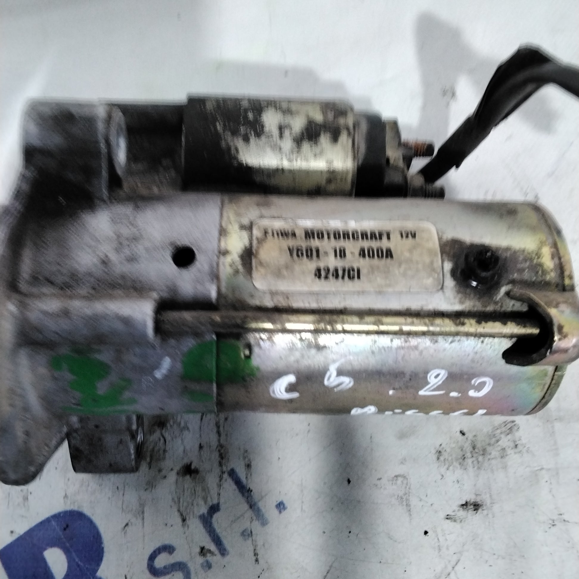 Citroen C5 2.0 diesel starter motor year 2004 code: Y60118400A(sf15p2)