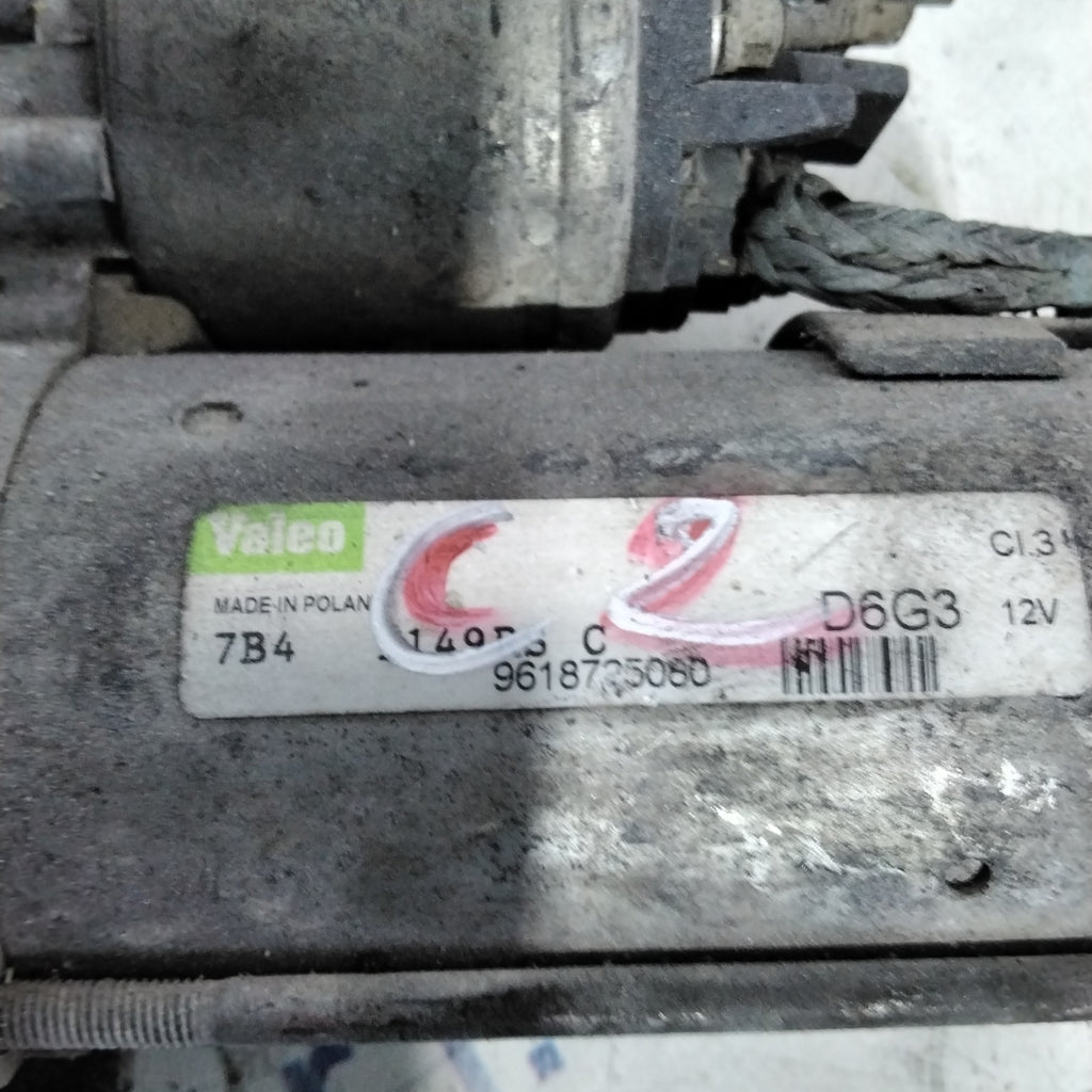 starter motor Citroen C2 1.1 /1.4 petrol year 2003 code:9618725080(sf15p2)