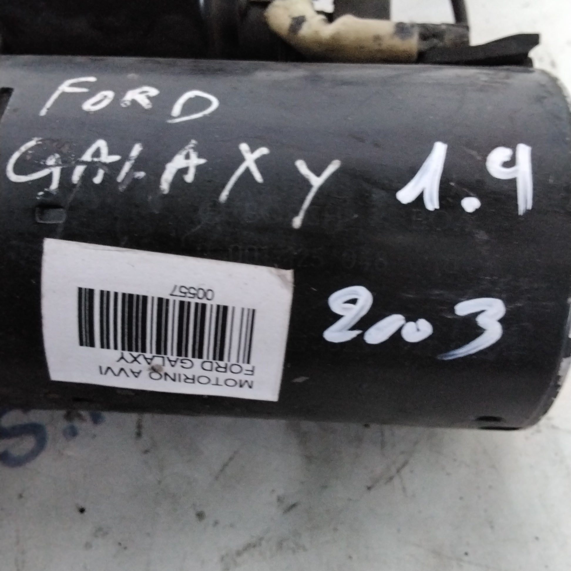 starter motor ford galaxy 1.9 diesel year 2003 code:0001125048(sf15p2)