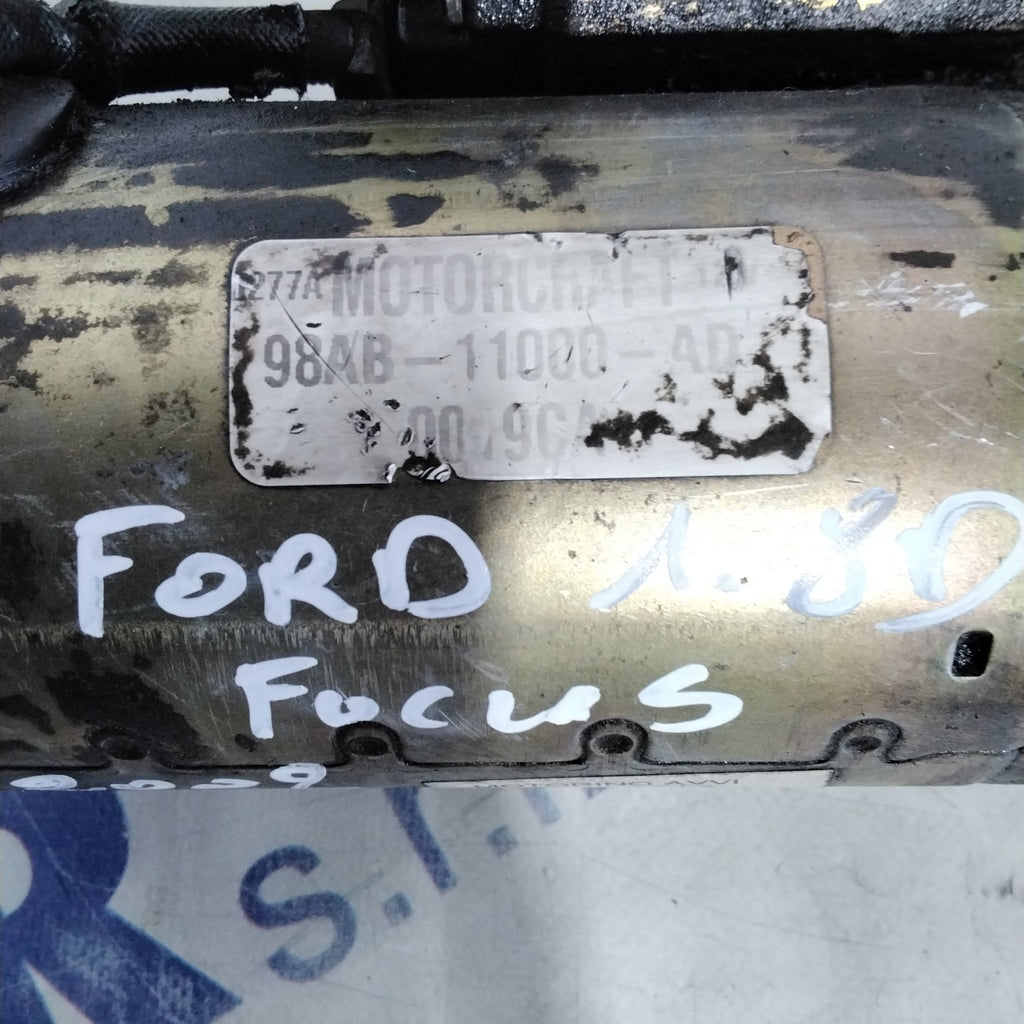 starter motor Ford Focus 1.8 diesel year 2002 code:98AB110004D(sf15p2)