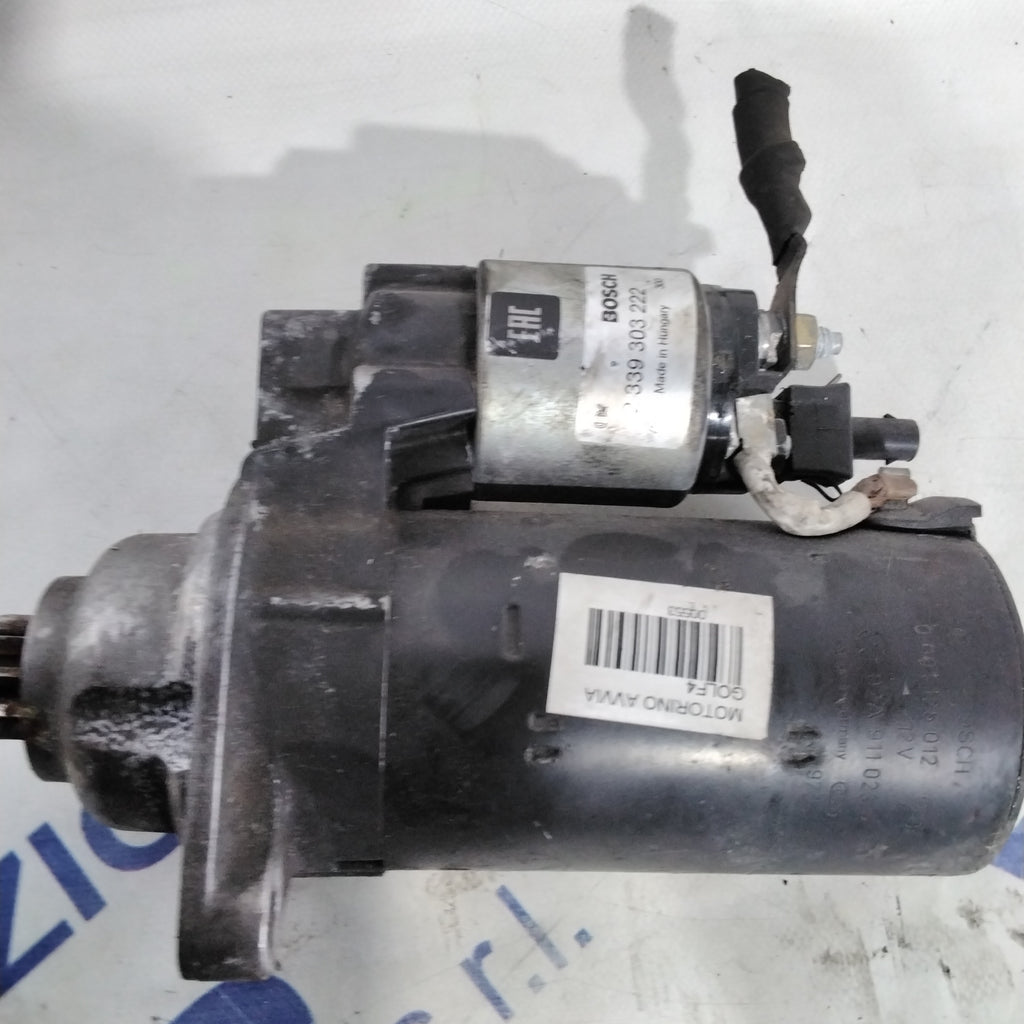 starter motor volkswagen golf 4 1.9 tdi year 2002 part number:0001125012(sf15p2)