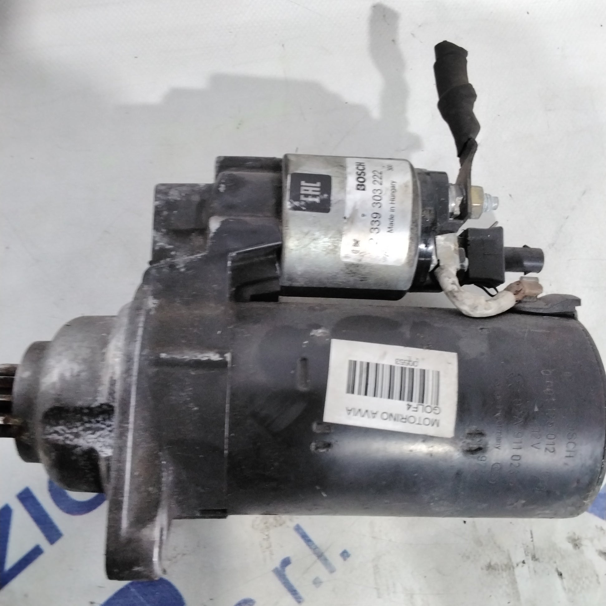 starter motor volkswagen golf 4 1.9 tdi year 2002 part number:0001125012(sf15p2)