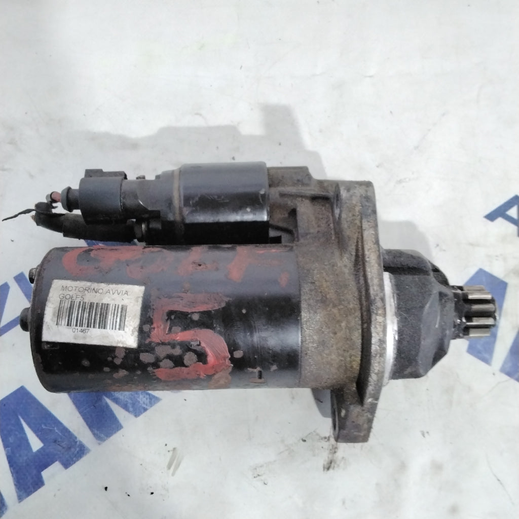 starter motor Volkswagen Golf 5 1.9 TDI year 2006 (sf15p2)