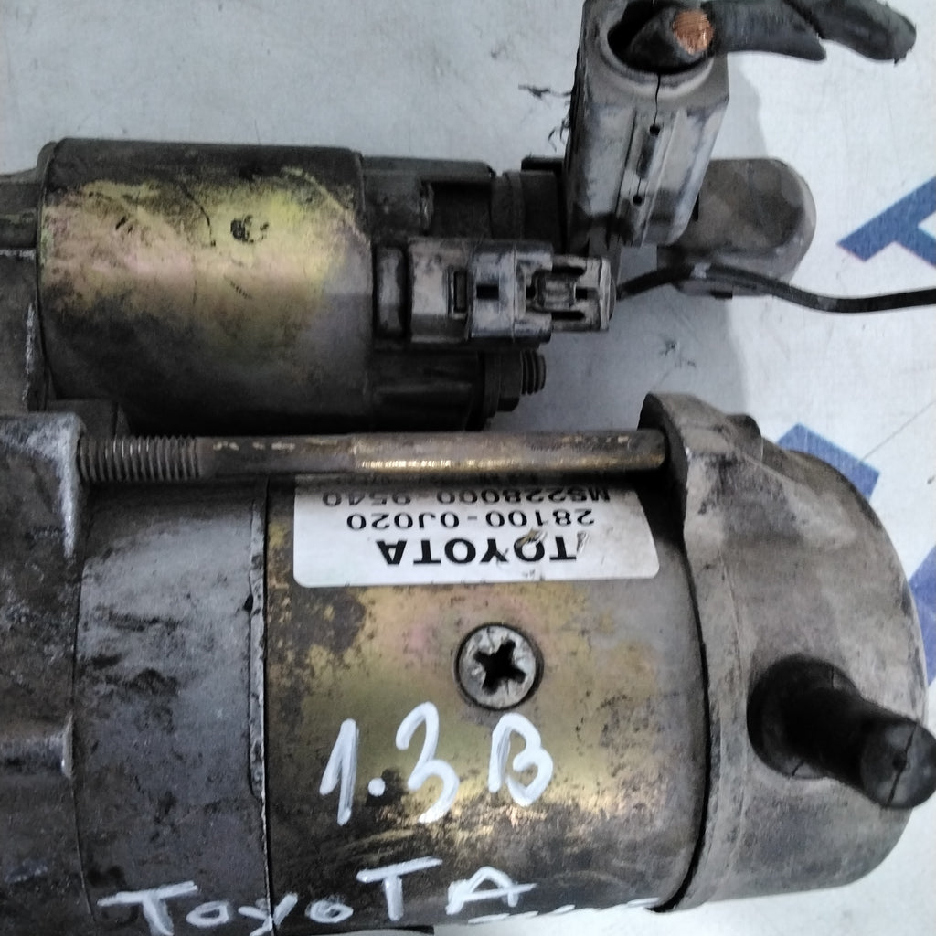 starter motor toyota yaris 1.3 petrol year 1999/2005 code: 281000J020(sf15p2)