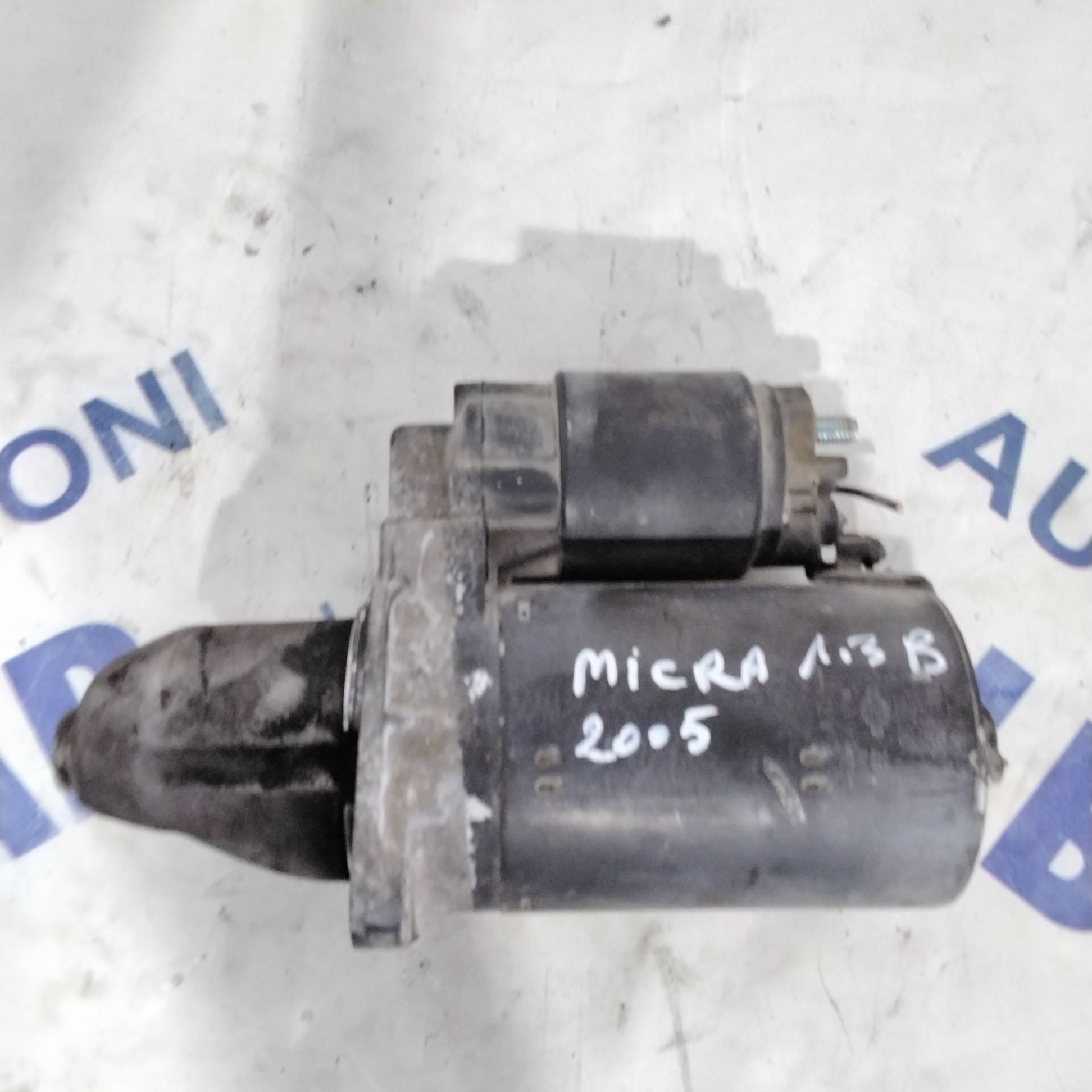 starter motor Nissan Micra 1.3 petrol year 2005 code:0001112018