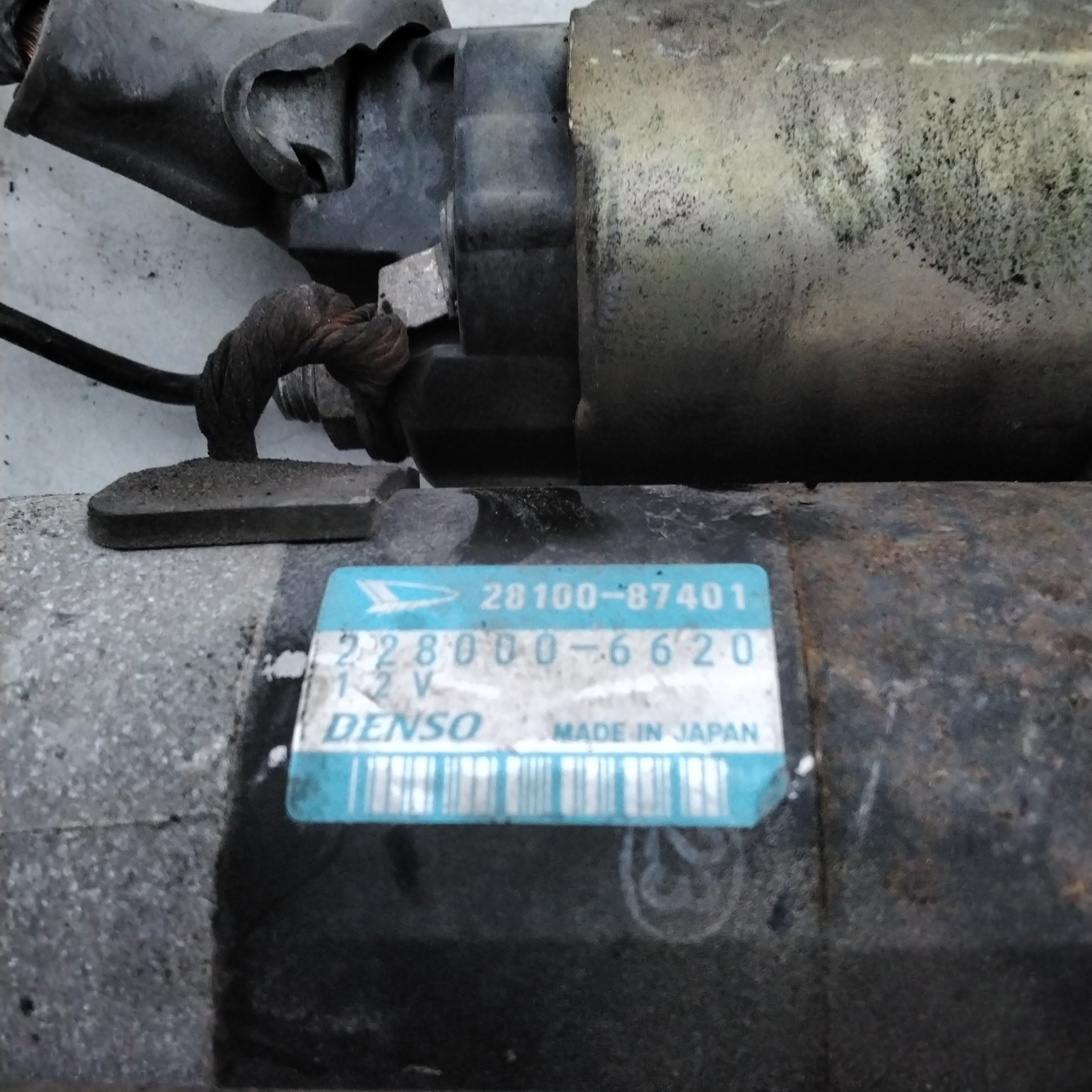 motorino di avviamento nissan daihatsu terios 1.3 4WD 4x4 anno 2004 codice:2280006620(sf15p1)