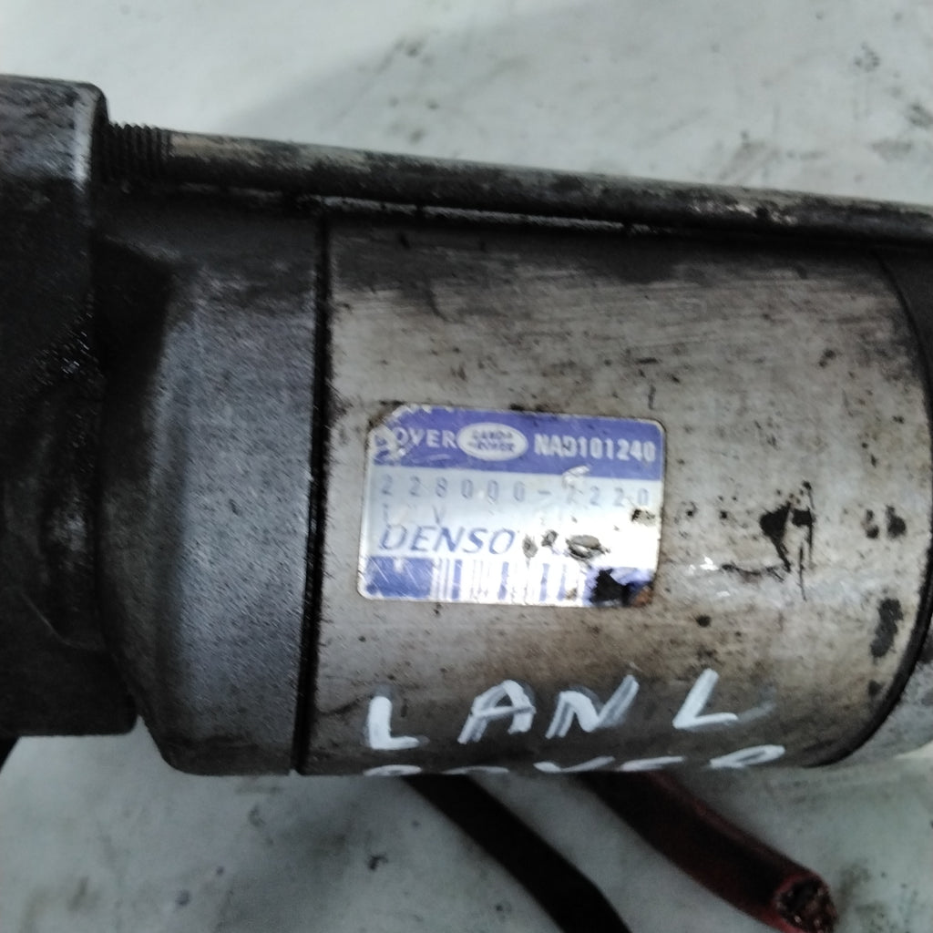 Starter motor Land Rover Discovery 2 2.5 diesel year 2004 code: 2280007220 (sf15p1)