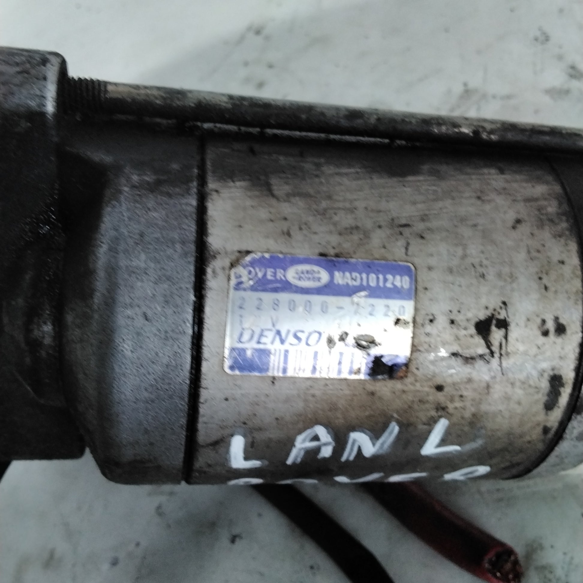 Starter motor Land Rover Discovery 2 2.5 diesel year 2004 code: 2280007220 (sf15p1)