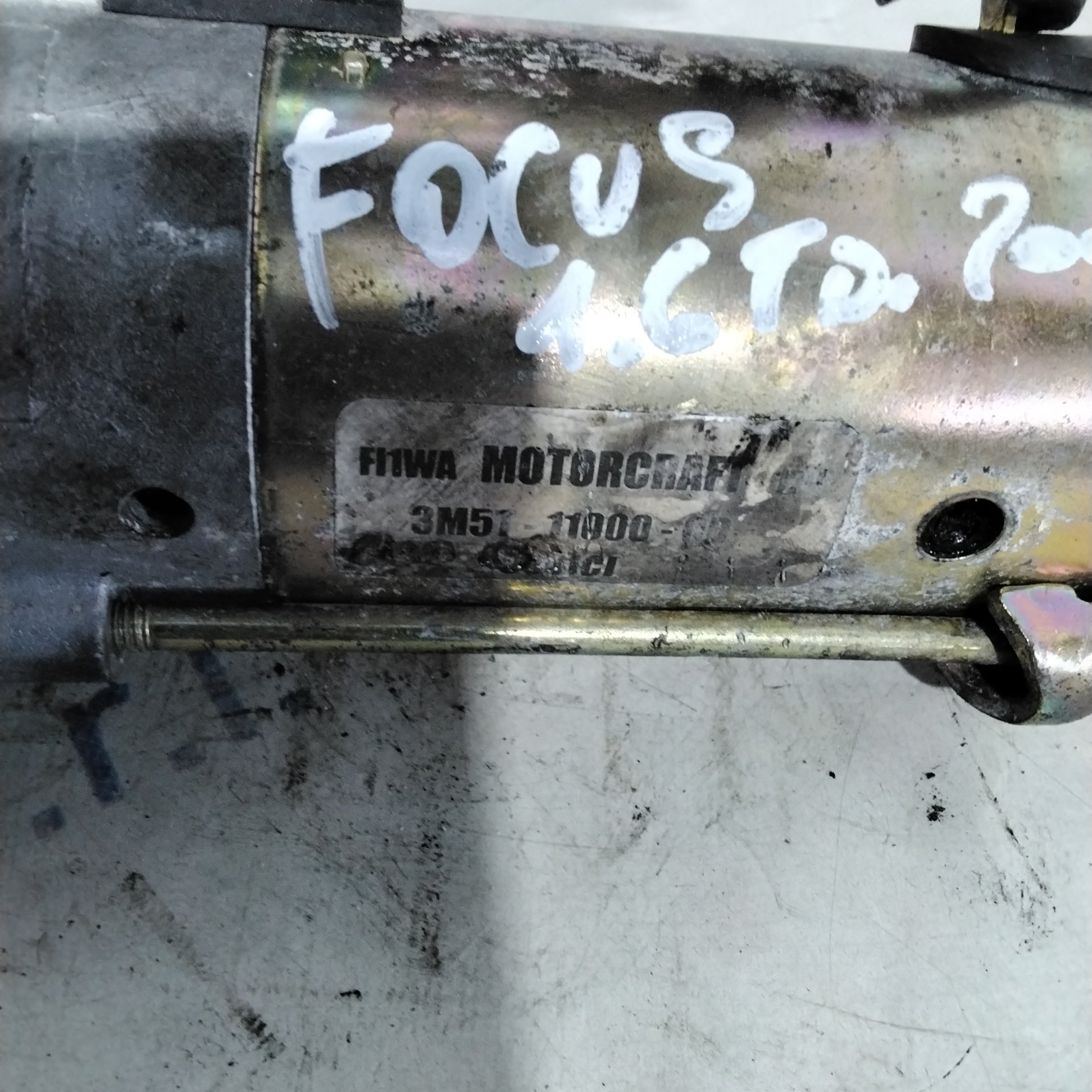 Ford Focus 1.6 diesel starter motor year 2006 code: 3M5T11000CD(sf15p2)