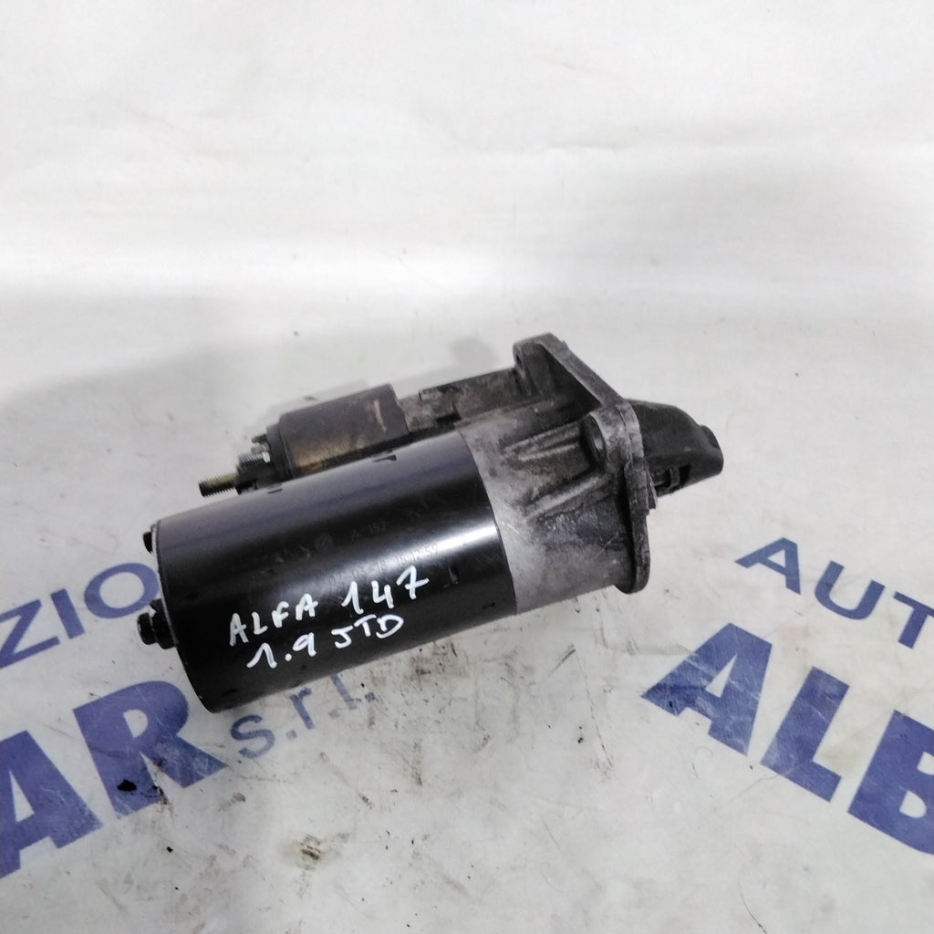 motorino di avviamento alfa romeo 147 1.9 JTD anno 2004 codice :0001108202(sf15p3)