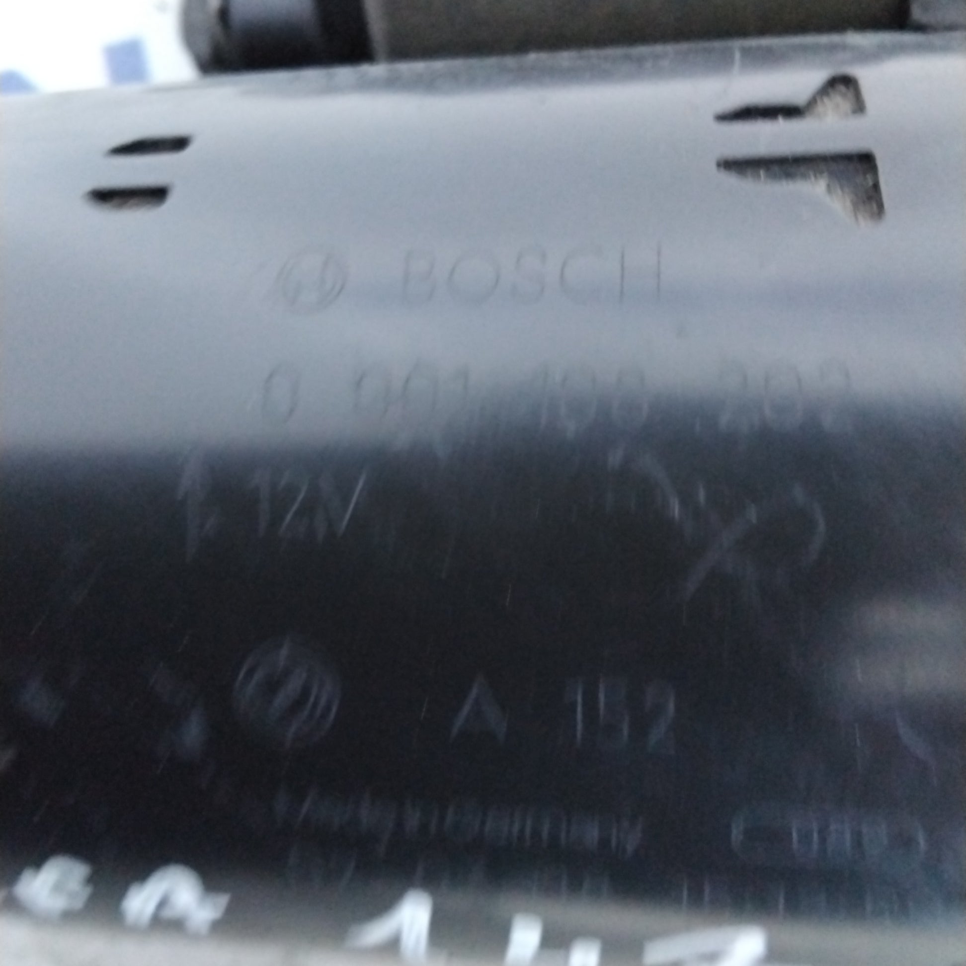 motorino di avviamento alfa romeo 147 1.9 JTD anno 2004 codice :0001108202(sf15p3)