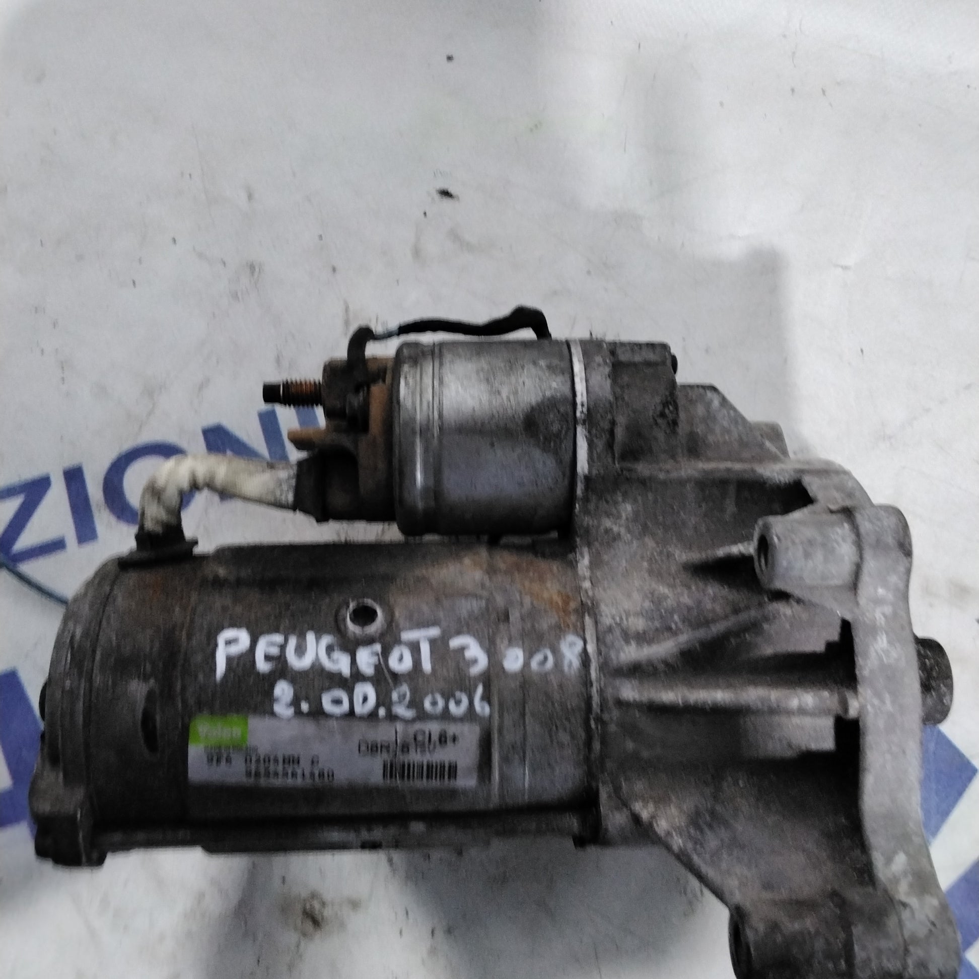 Motorino di avviamento peugeot 3008 2.0 diesel anno 2006 codice:9654561480(sf15p3)