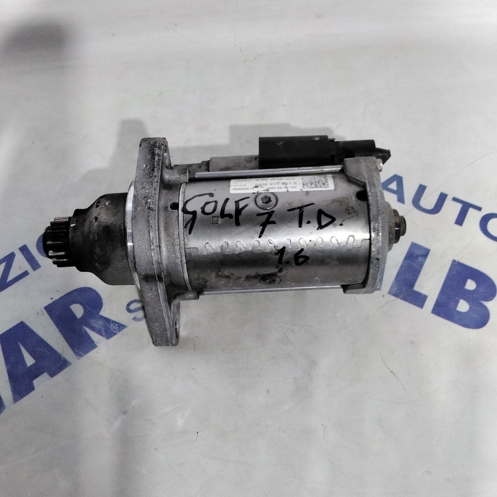 motorino di avviamento volkswagen golf  1.6 tdi codice:OAM911021E(sf15p2)