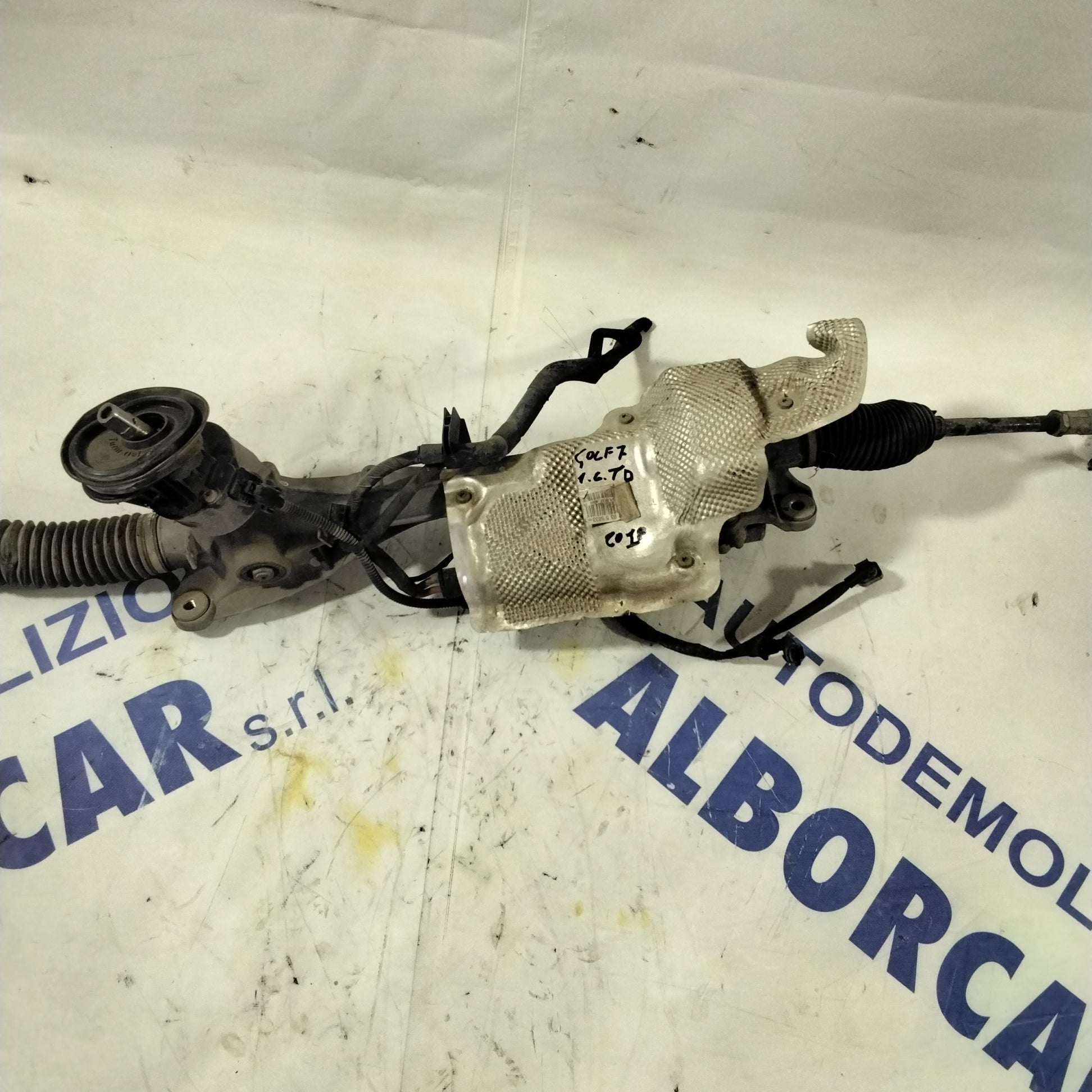 steering box Volkswagen Golf 7 1.6 TDI year 2018 part no. 7805501673