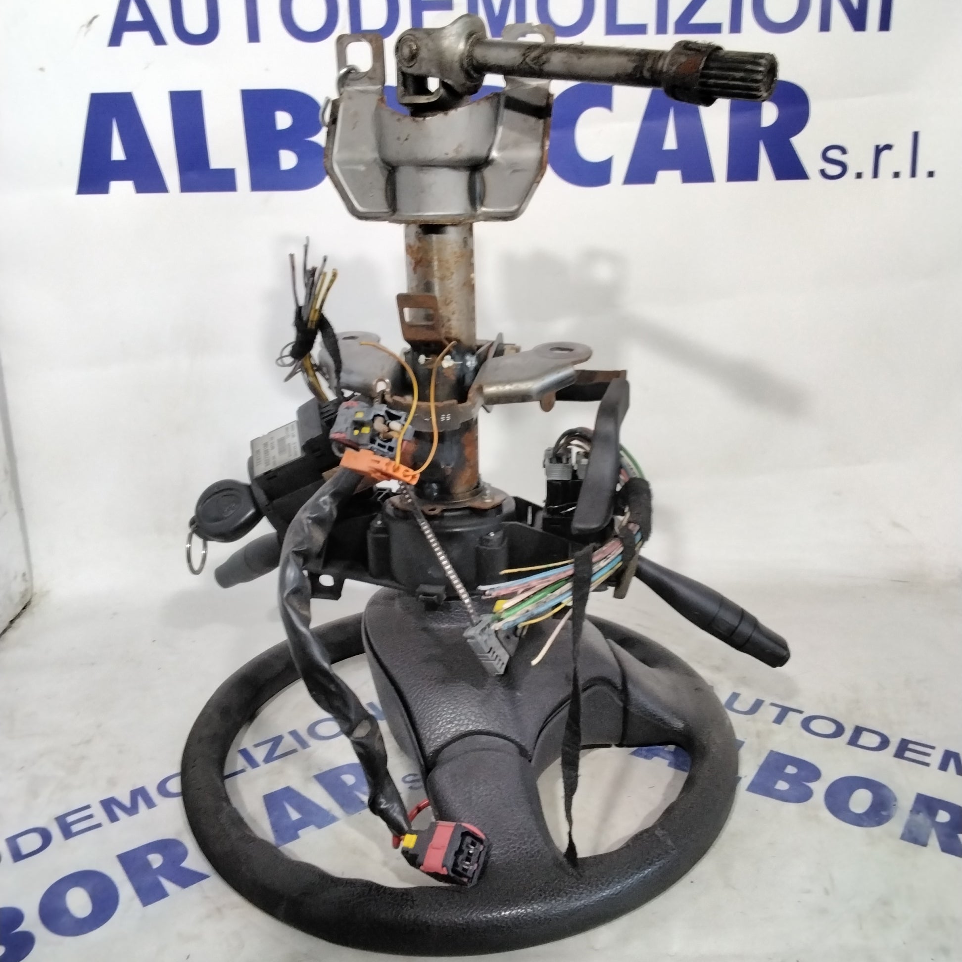 Caña de dirección columna completa Peugeot 206 gasolina año 2003 (3p)