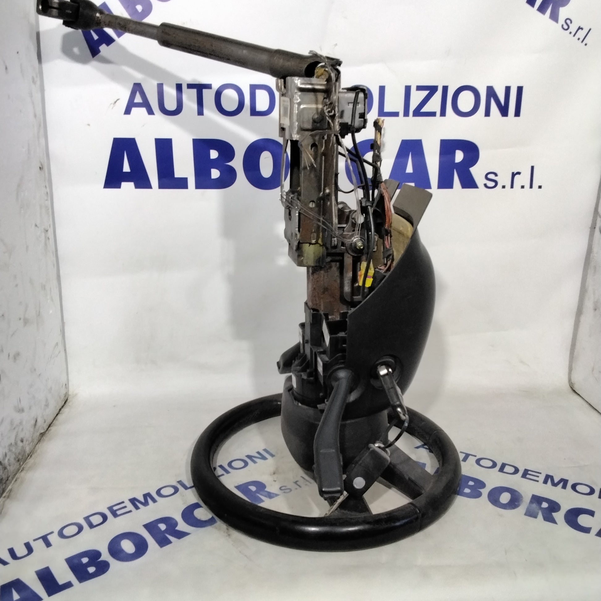 Canna di sterzo piantone completo volkswagen touran 2.0 anno 2004 (3p) blocchetto accensione mancante