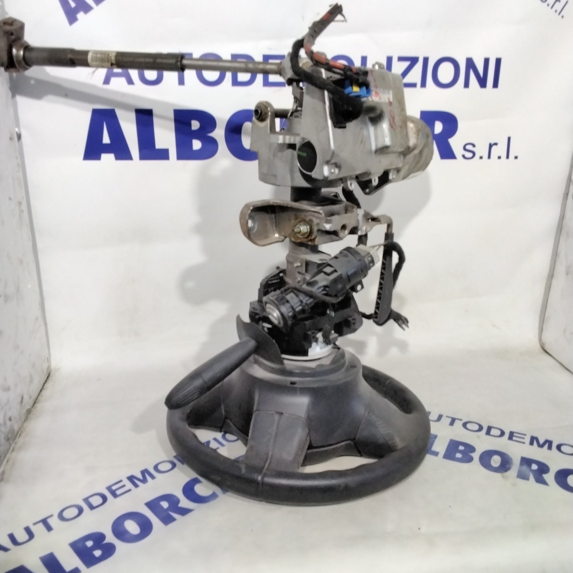 Steering column complete Fiat 500 year 2009 (3-door)