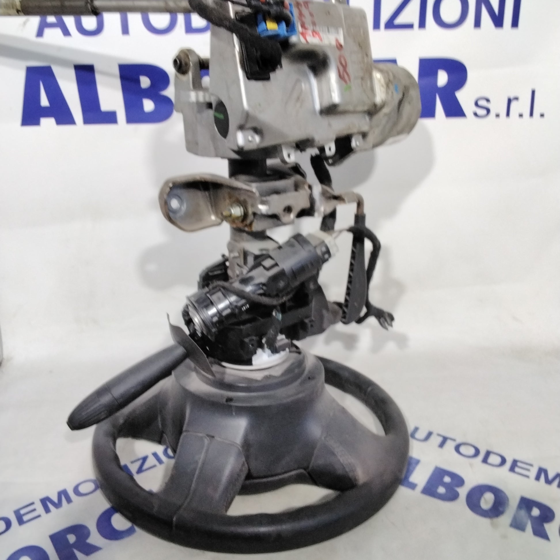 Steering column complete Fiat 500 year 2009 (3-door)