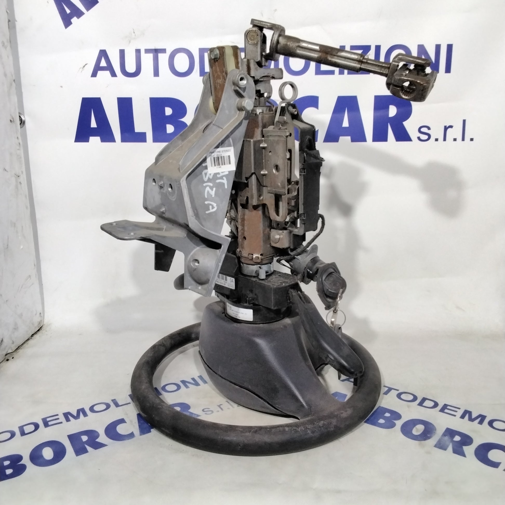 Canna di sterzo piantone completo seat ibiza benzina anno 2004 (3p)