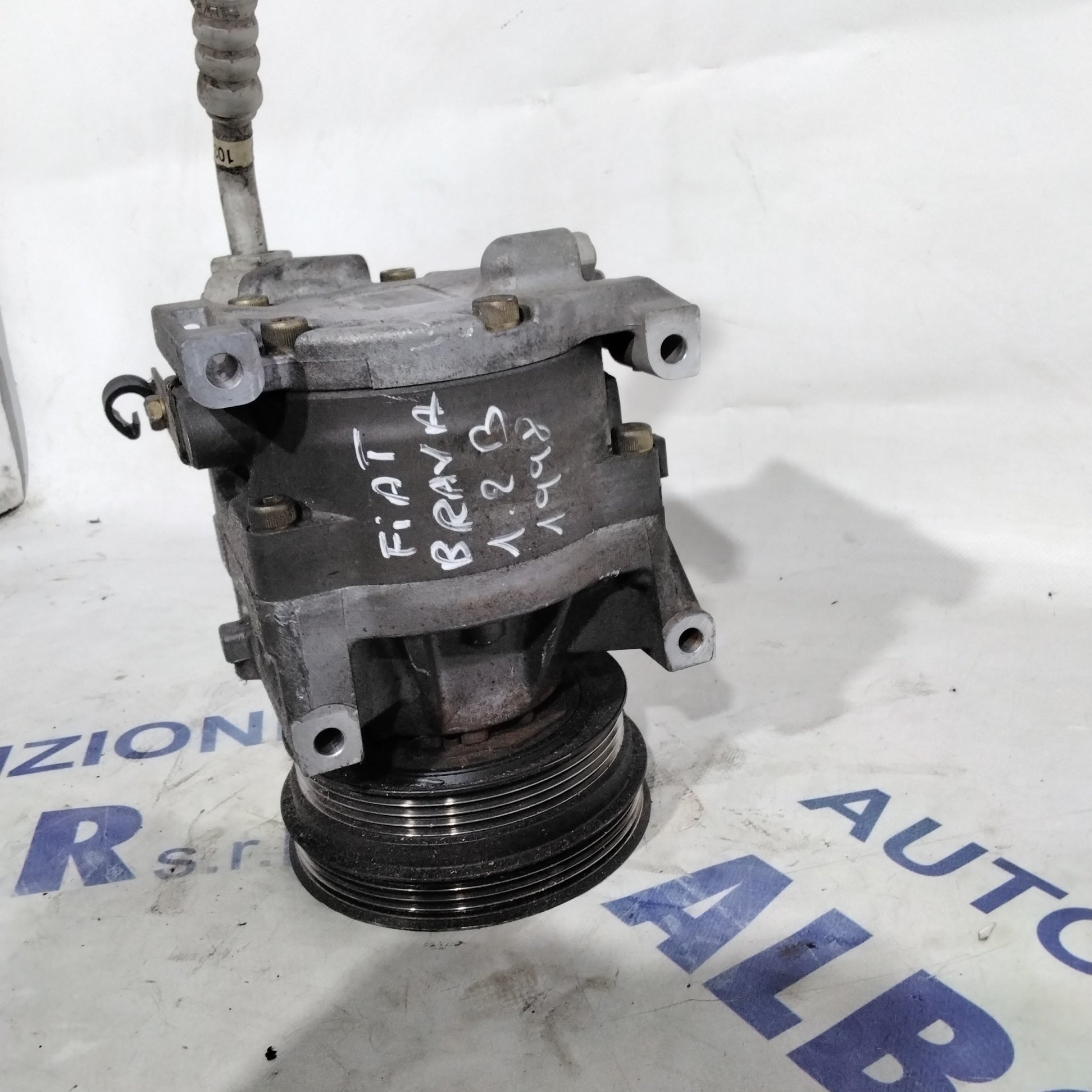 Fiat Brava 1.2 petrol air conditioning compressor, year 1998, code: 5077775000 (sf14p3)