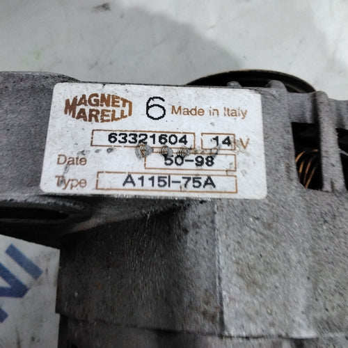 Alternator Fiat Punto first series 1.2 petrol year 1998 code:63321604( sf15p9)