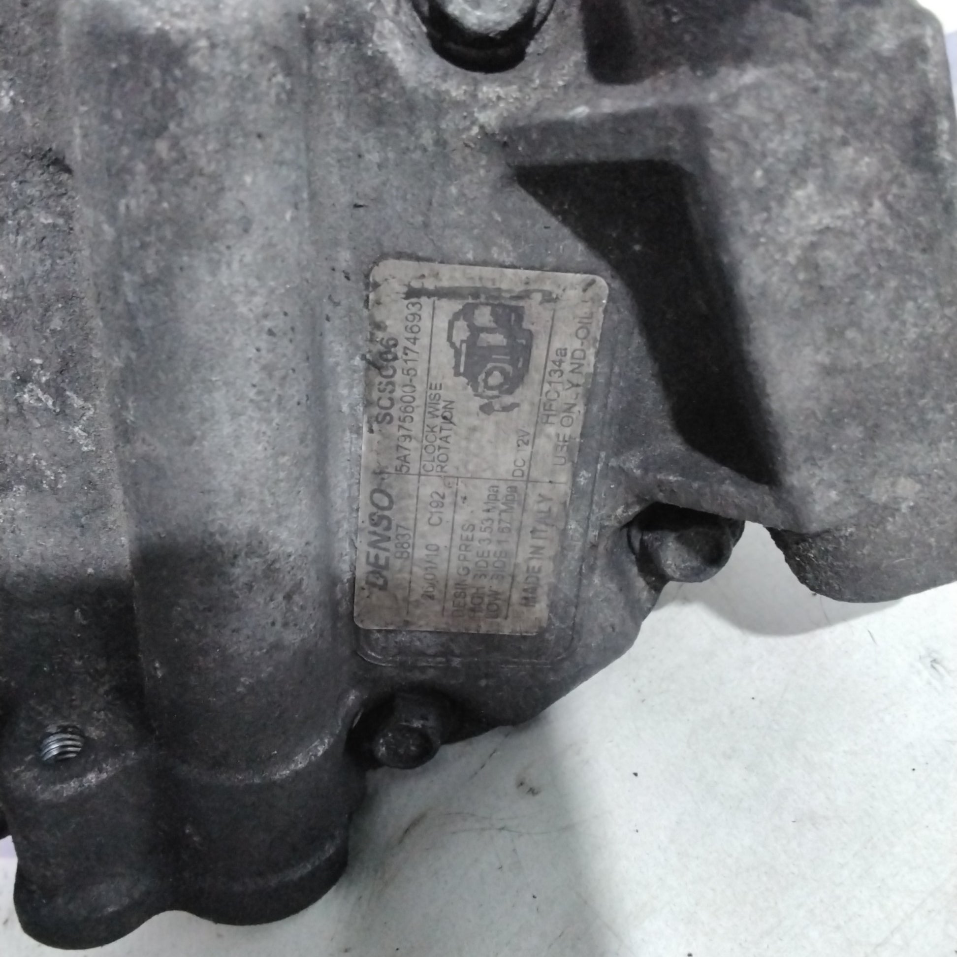 Compressore aria condizionata fiat punto 1.3 multijet anno 2000/2005 (sf 14p3)