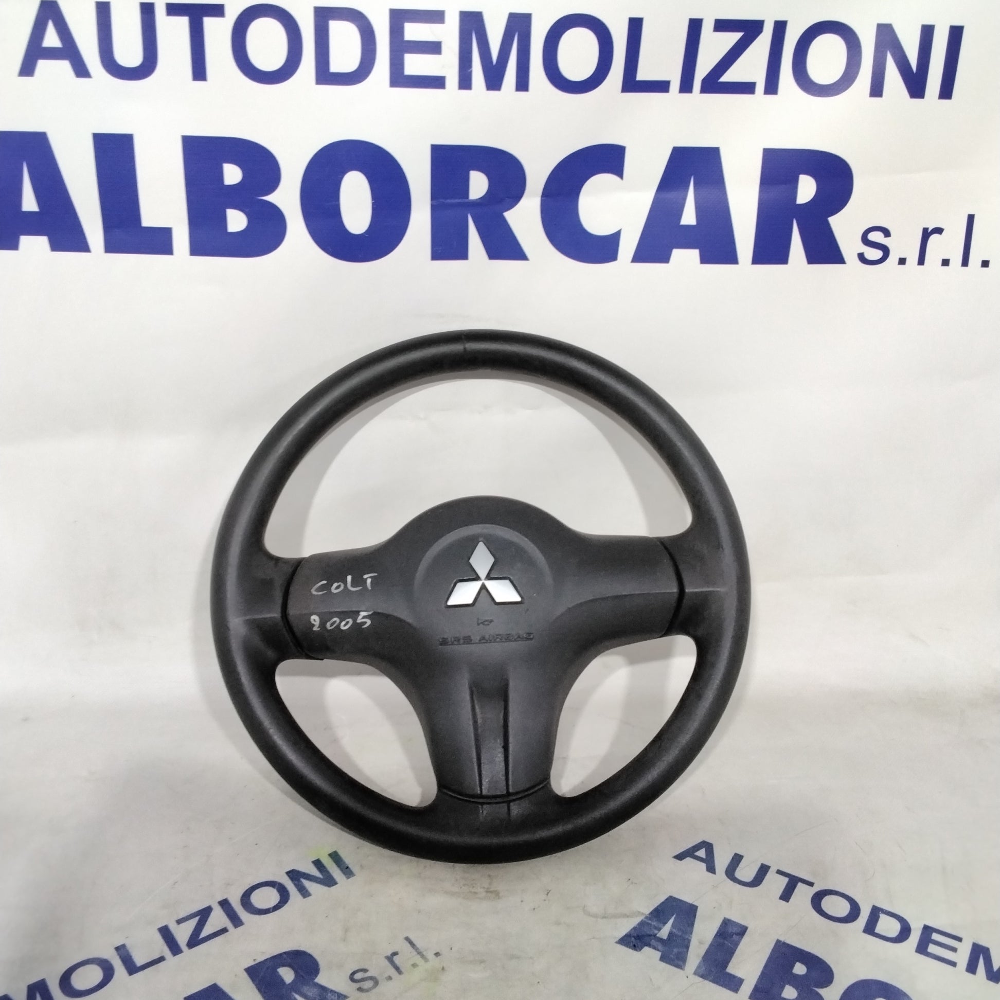 Steering wheel with airbag for Mitsubishi Colt year 2005 (3-door)