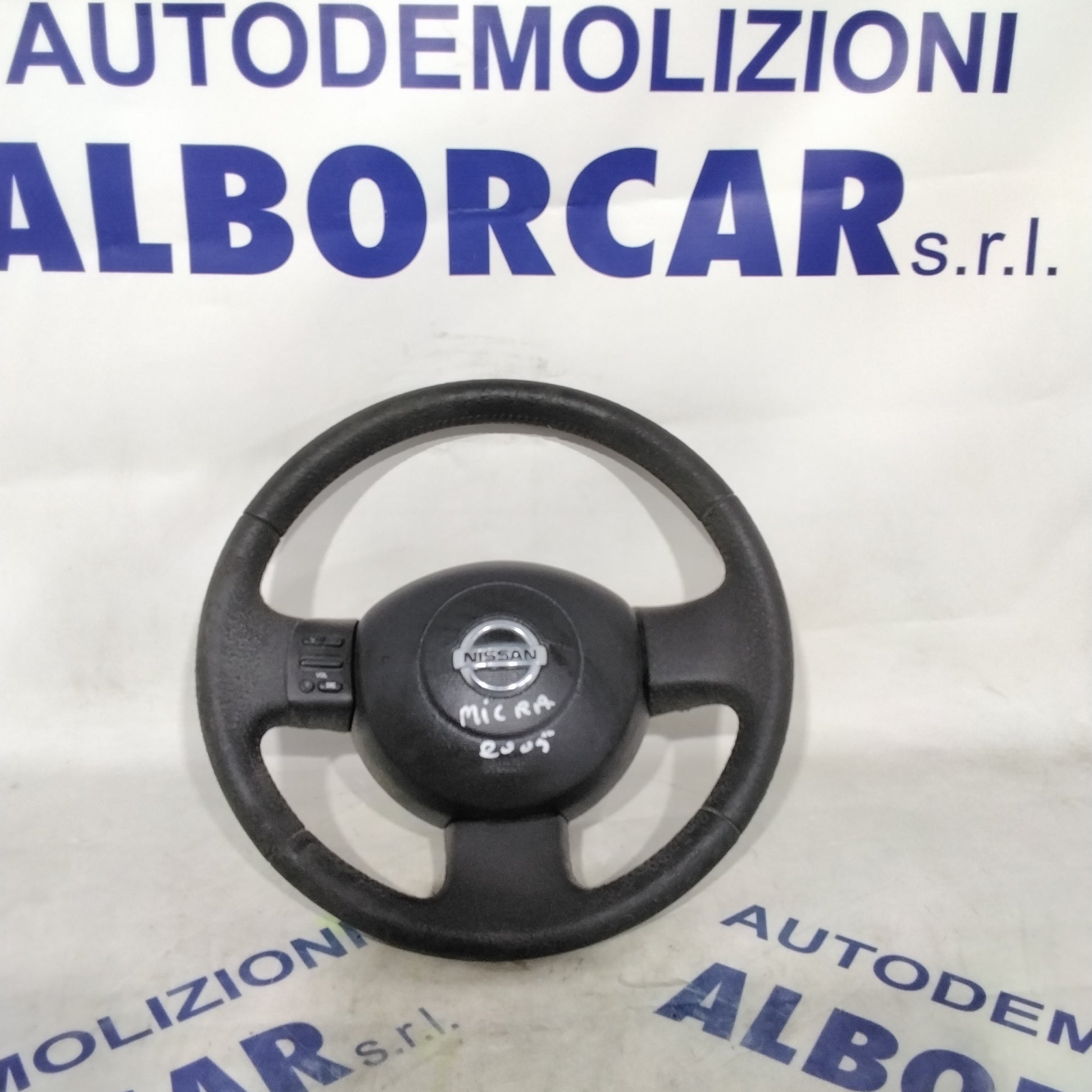 Steering wheel with airbag Nissan Micra year 2005 (3-door)