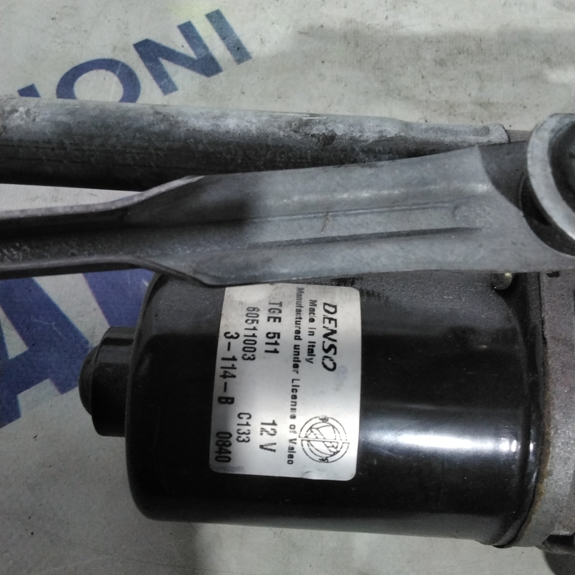 Front Wiper Motor Fiat Punto Mk2 Year 2002 Code: 60511003(2p)