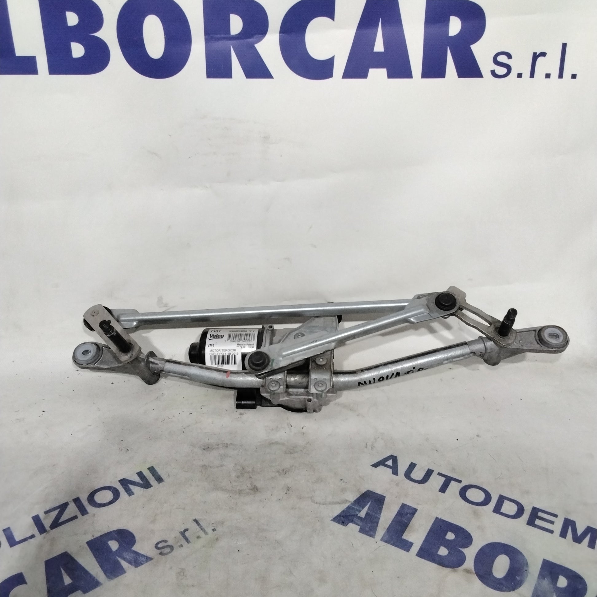 Motorino  Tergicristallo Anteriore fiat tipo anno 2019 codice:52069330(2p)