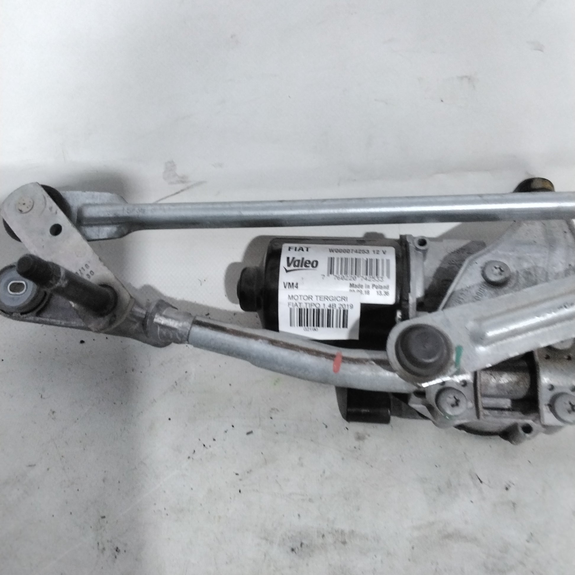 Motorino  Tergicristallo Anteriore fiat tipo anno 2019 codice:52069330(2p)