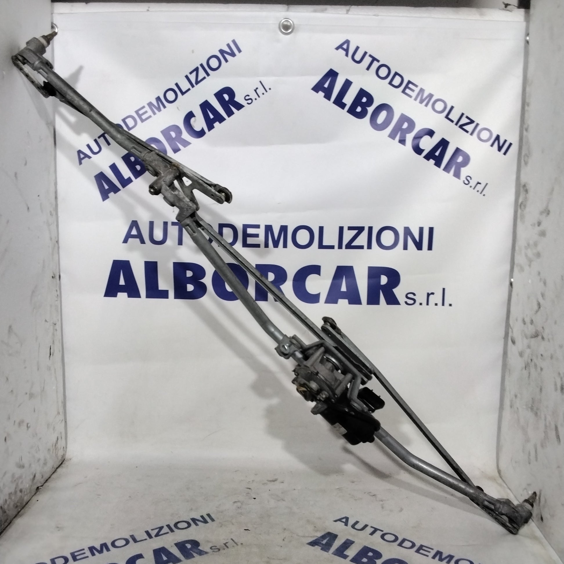 Front Wiper Motor Opel Zafira year 2001 code: 404496 (2p)