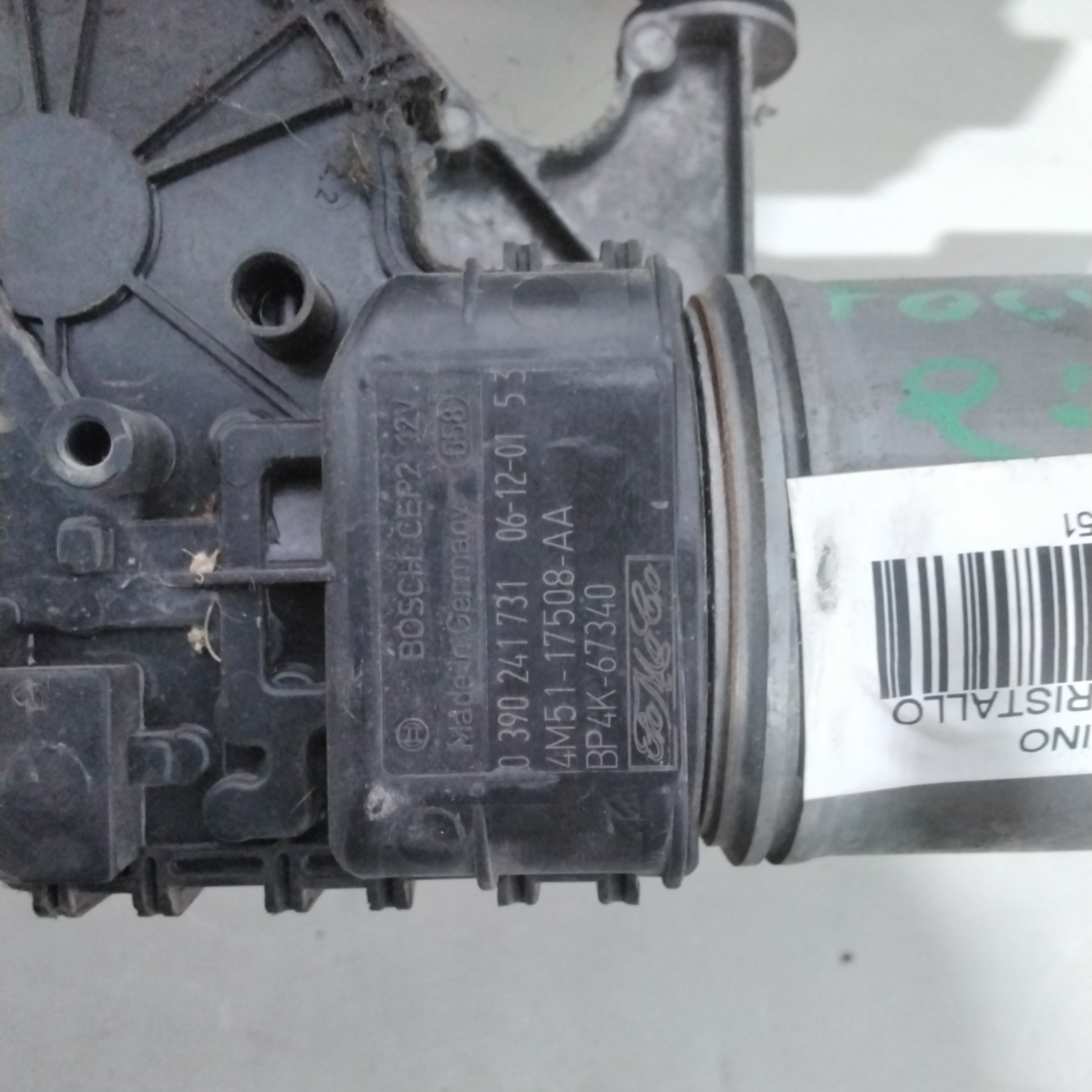 Front Wiper Motor ford focus year 2006 code:390241731(2p)